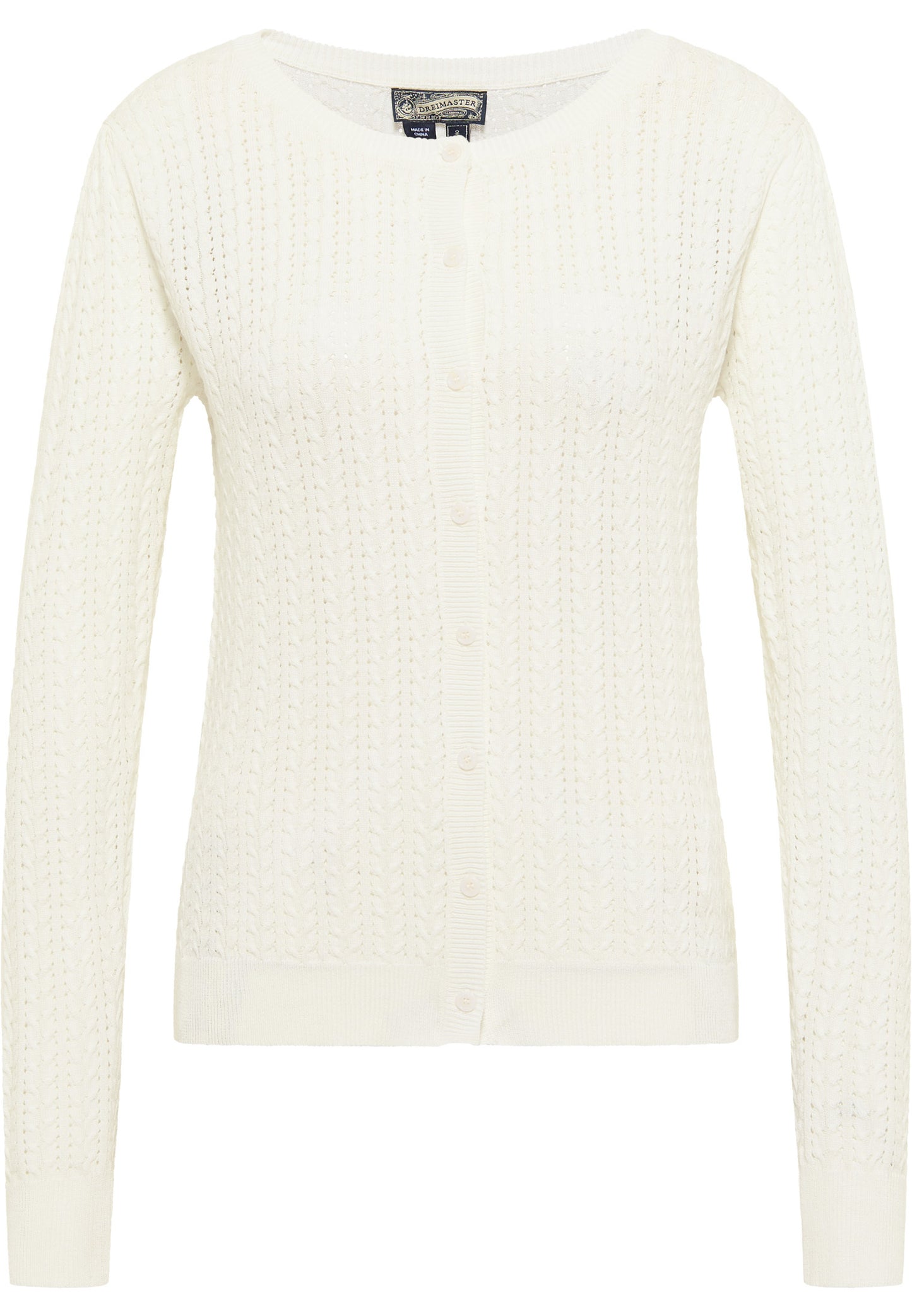 DreiMaster Vintage women's ajour knit cardigan
