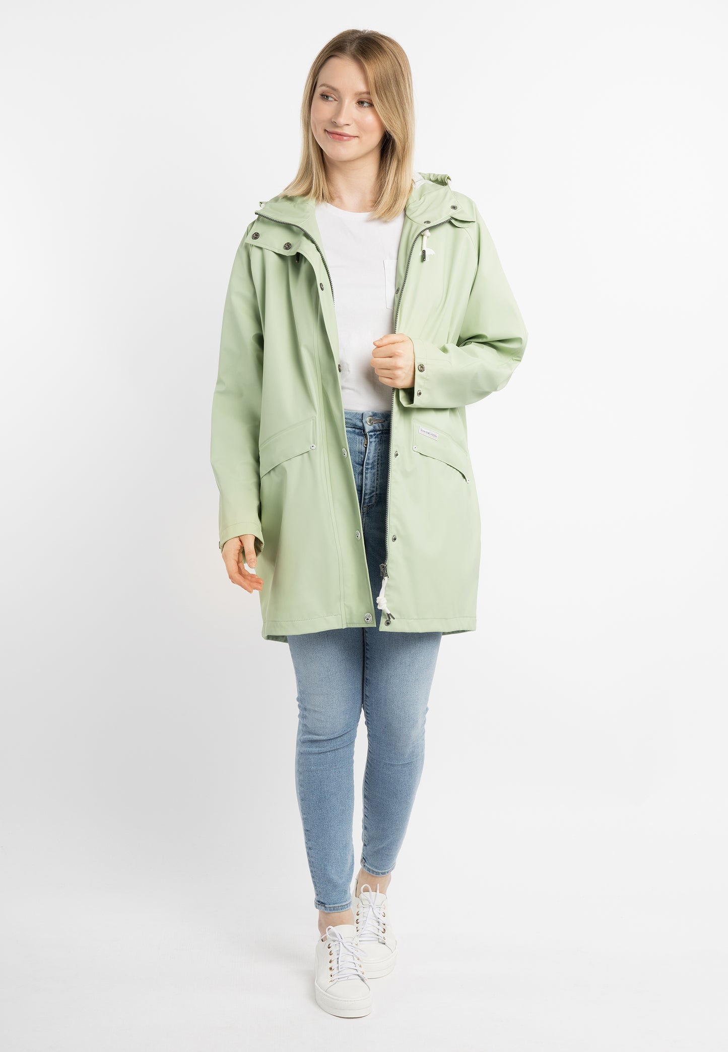 Schmuddelwedda women's oversized rain coat