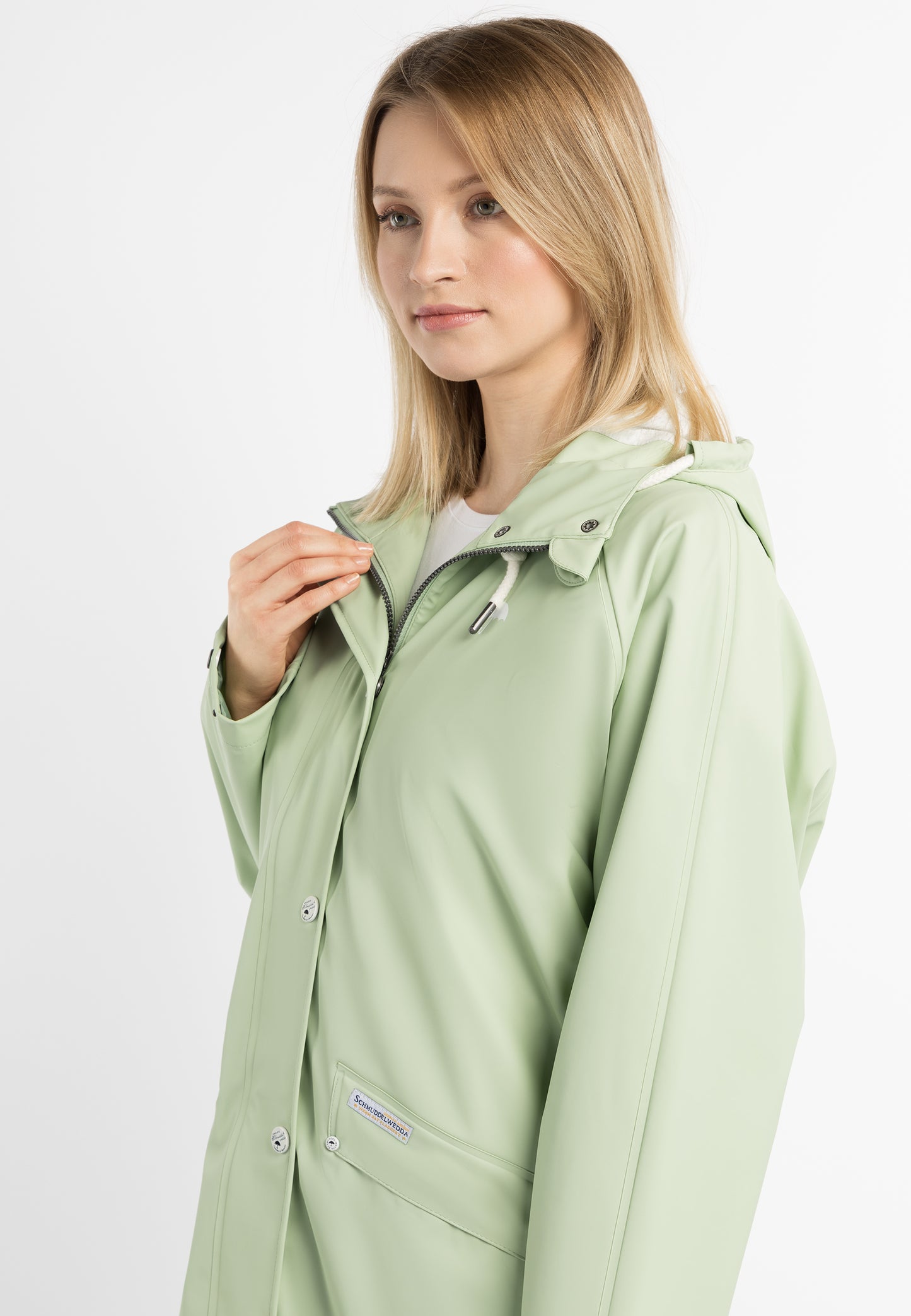 Schmuddelwedda women's oversized rain coat