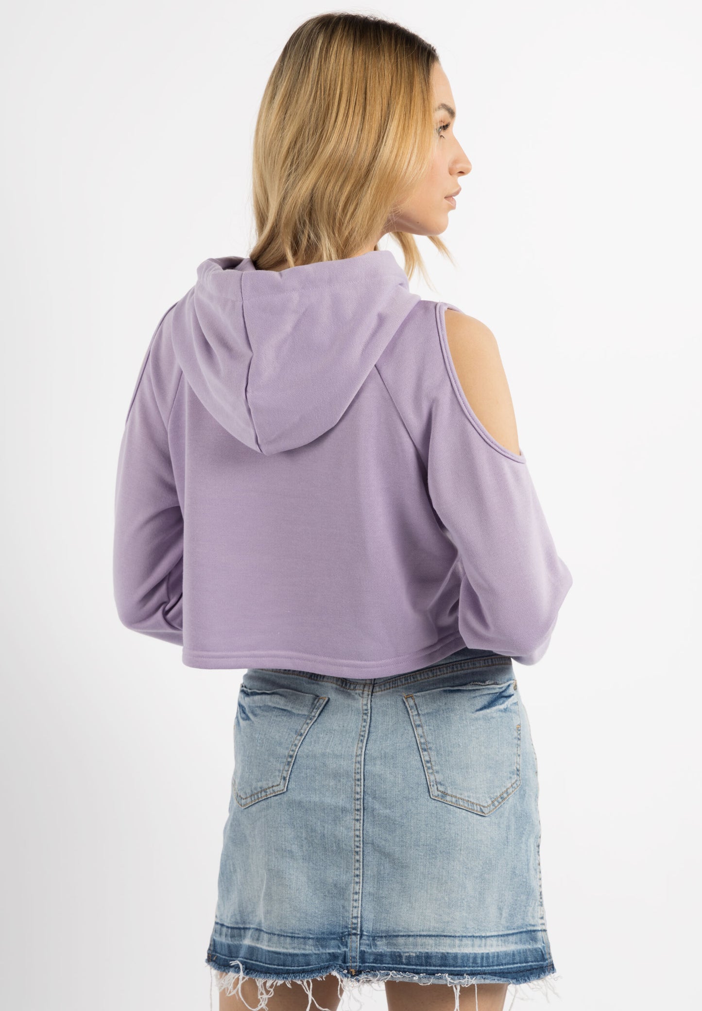 IZIA women's cropped hoodie