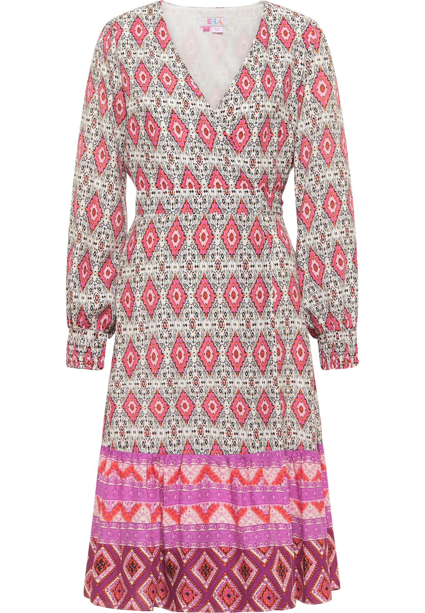IZIA women's wrap dress