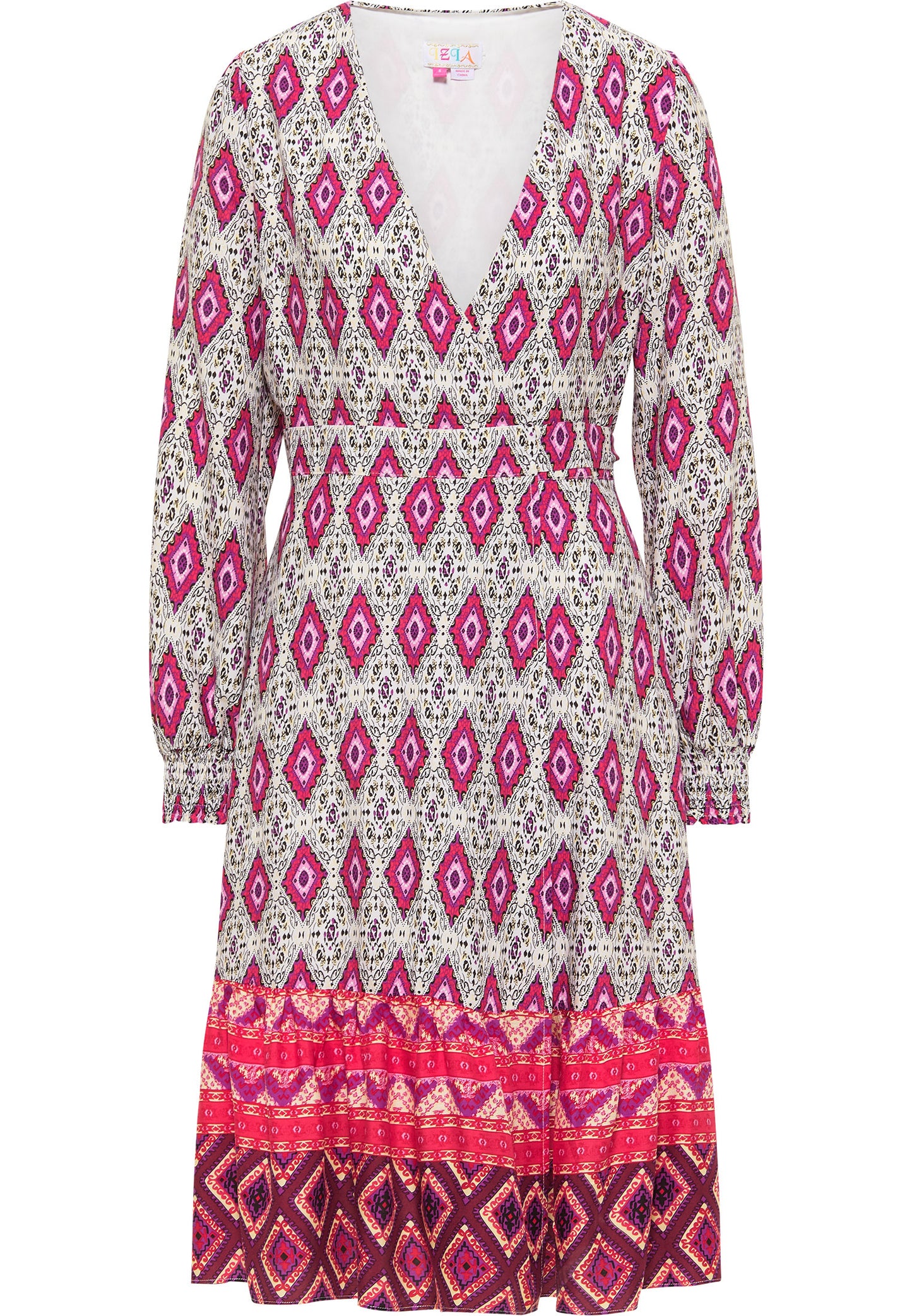 IZIA women's wrap dress