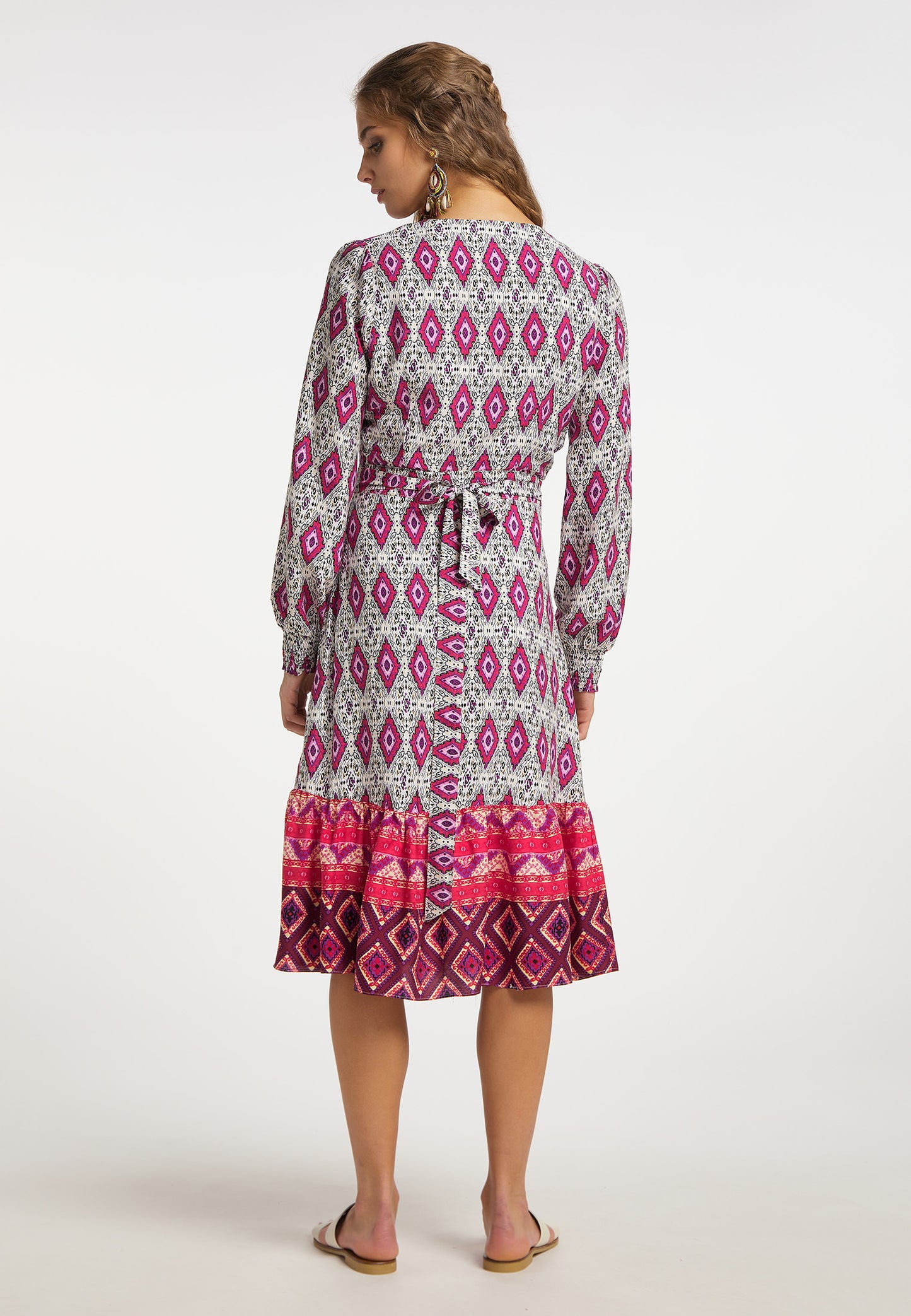 IZIA women's wrap dress