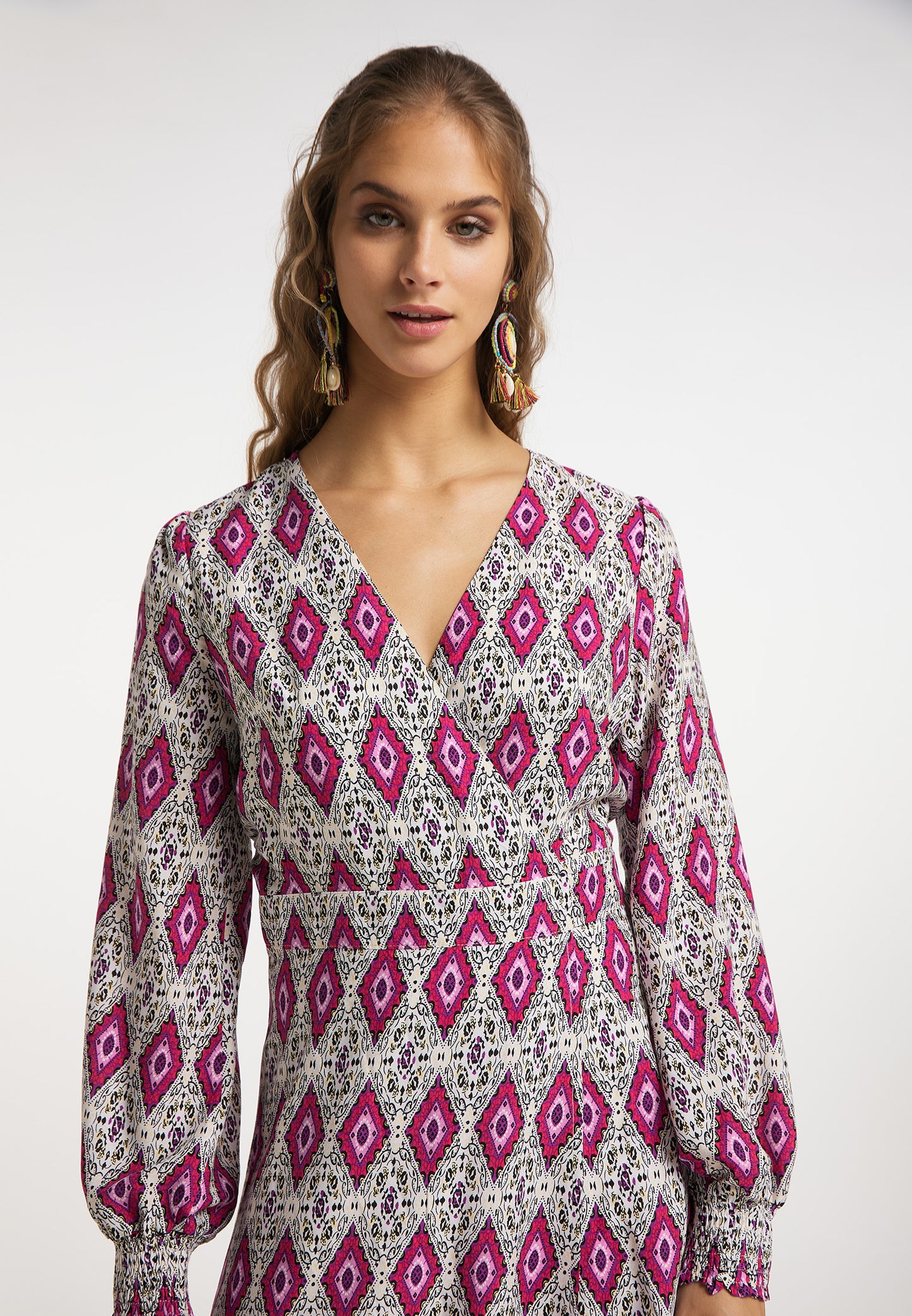 IZIA women's wrap dress