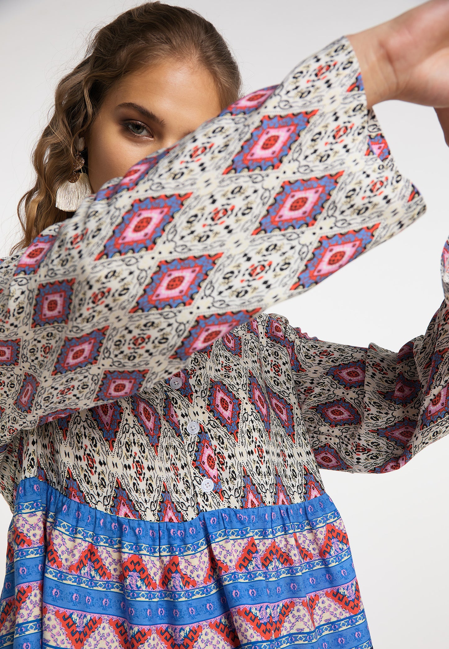 IZIA women's tunic blouse