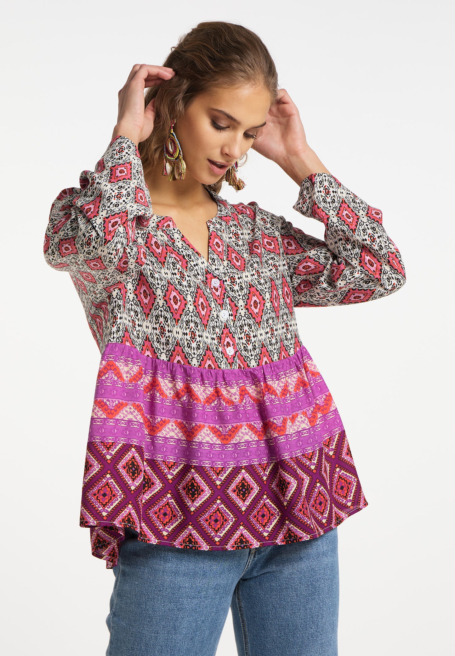 IZIA women's tunic blouse