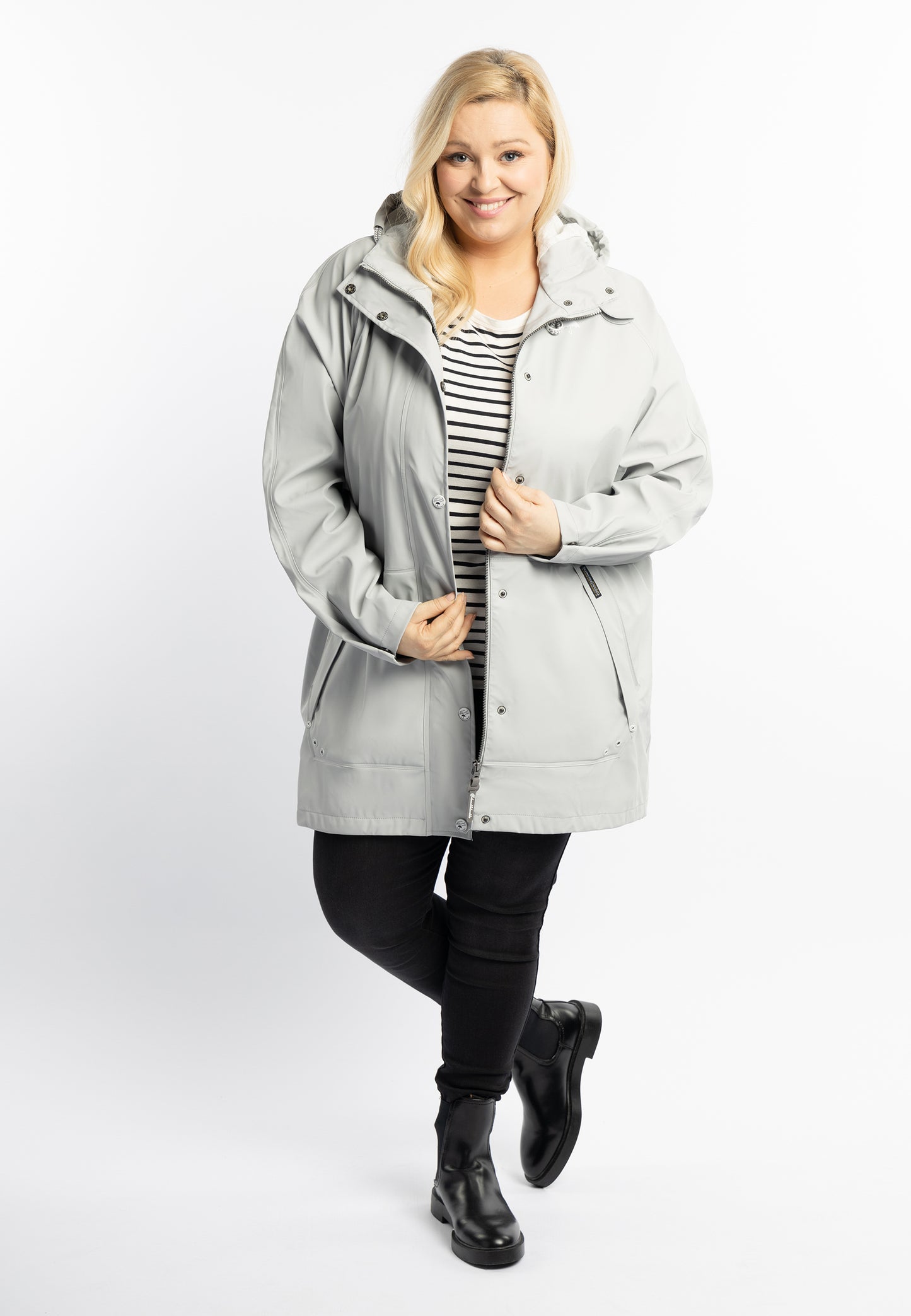 Schmuddelwedda women's oversize rain coat