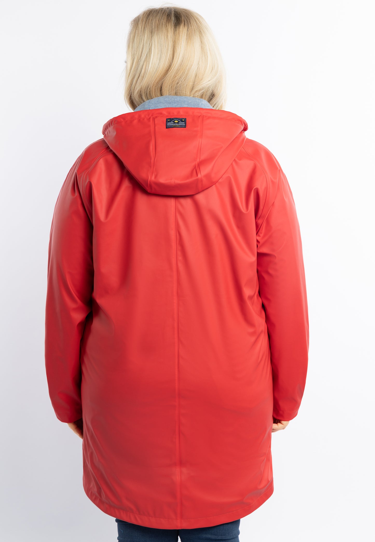 Schmuddelwedda women's oversized rain coat