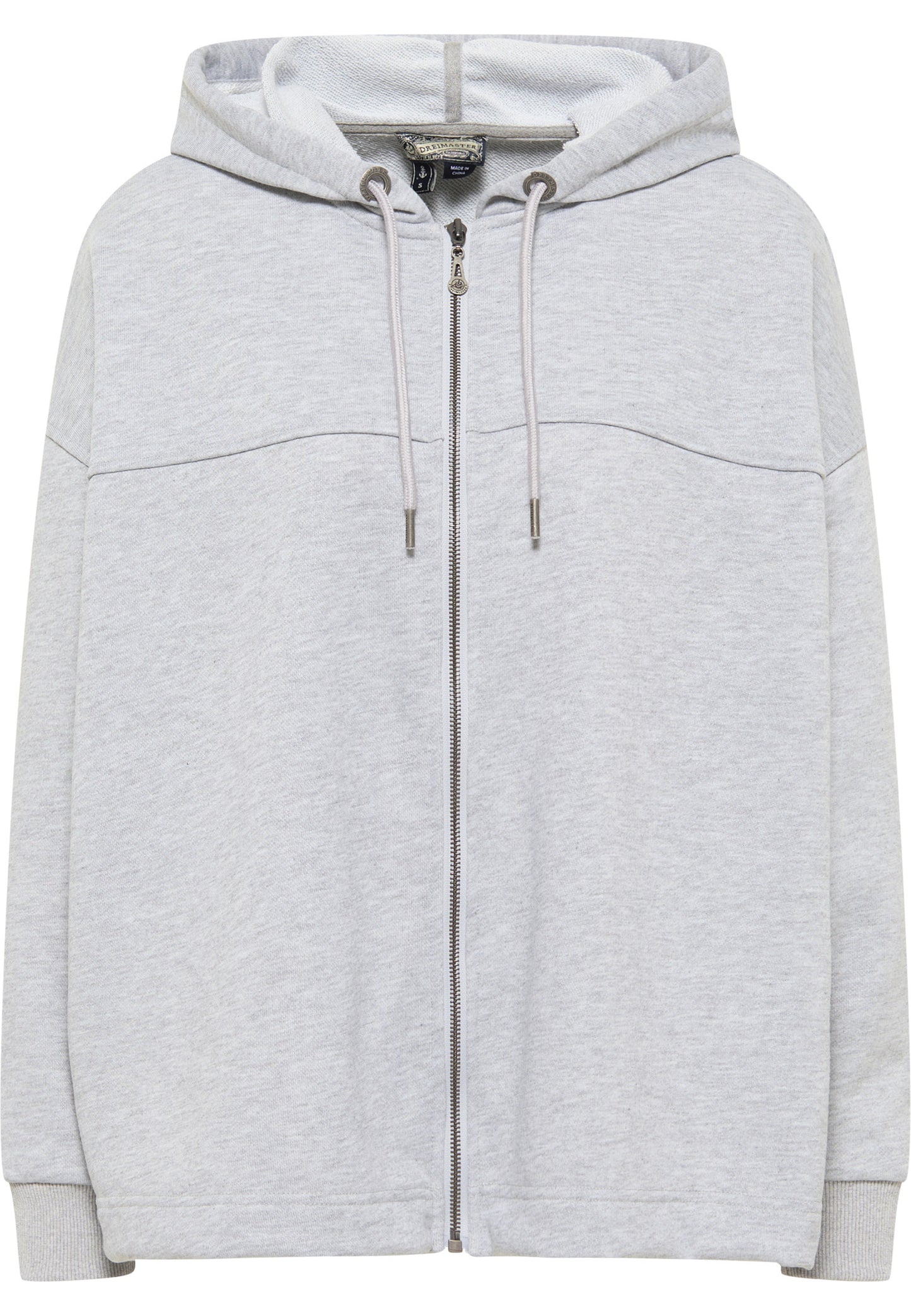 DreiMaster Vintage women's oversized zip hoodie