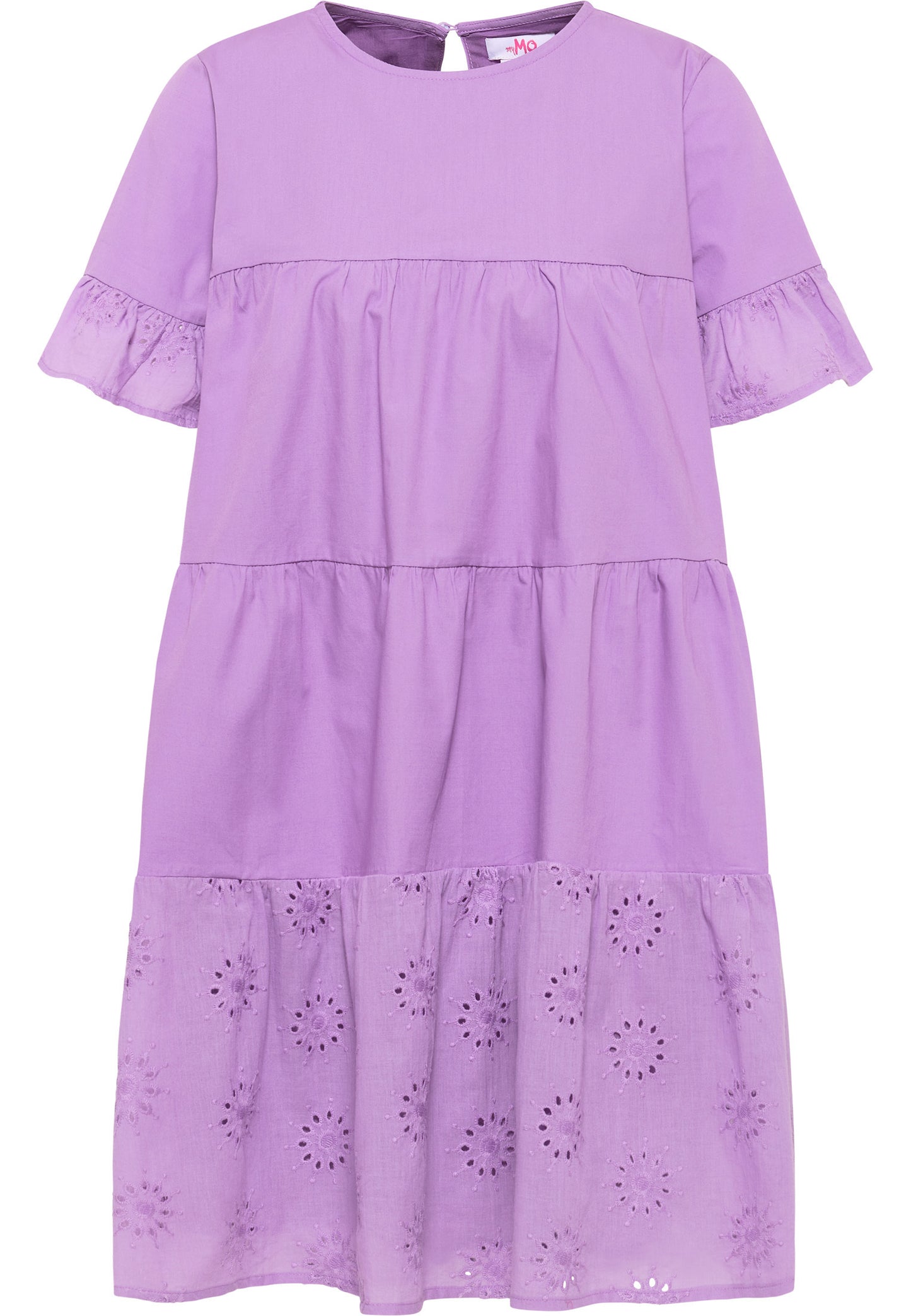 myMo women's dress with lace with eyelets