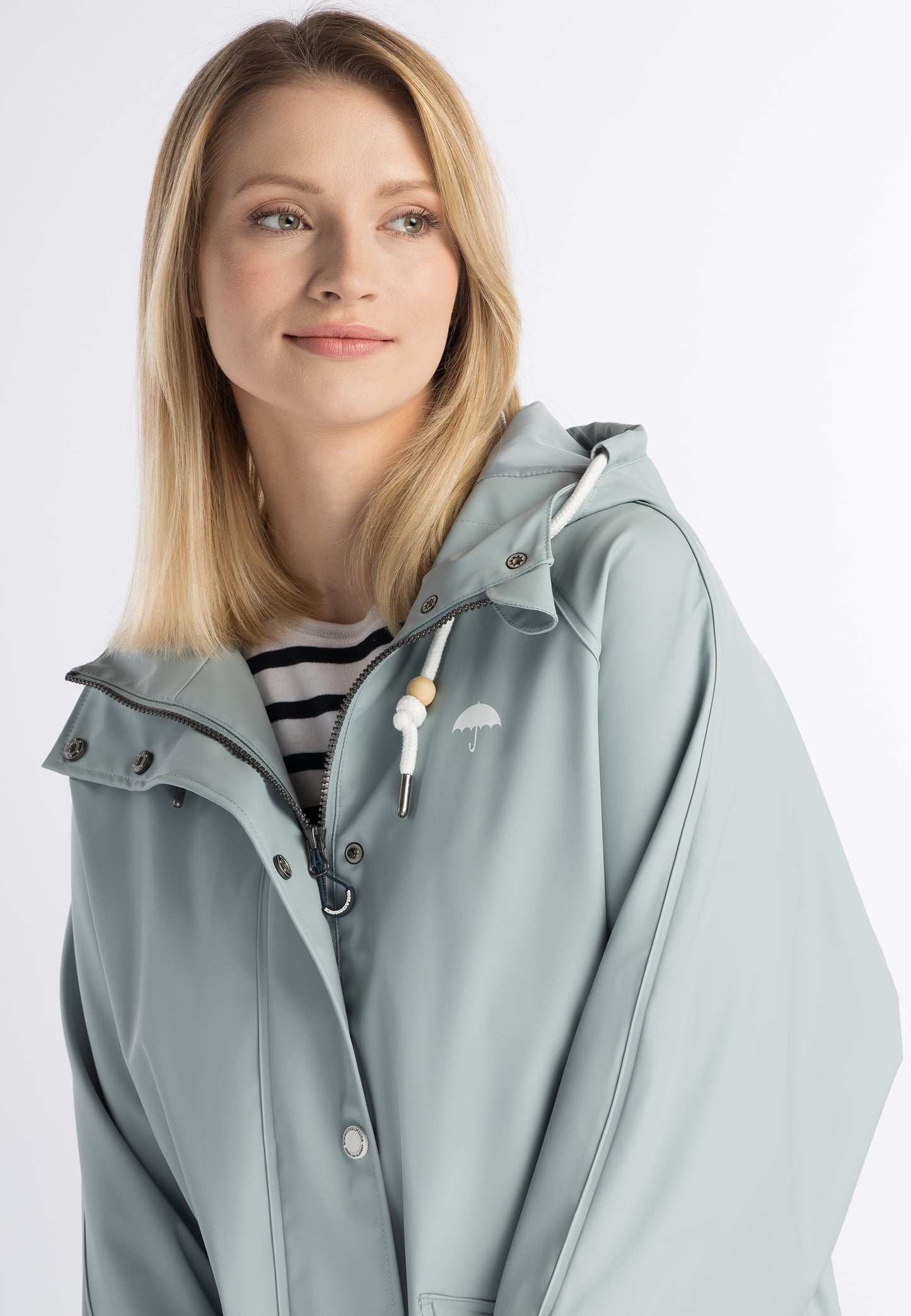 Schmuddelwedda women's oversized rain coat