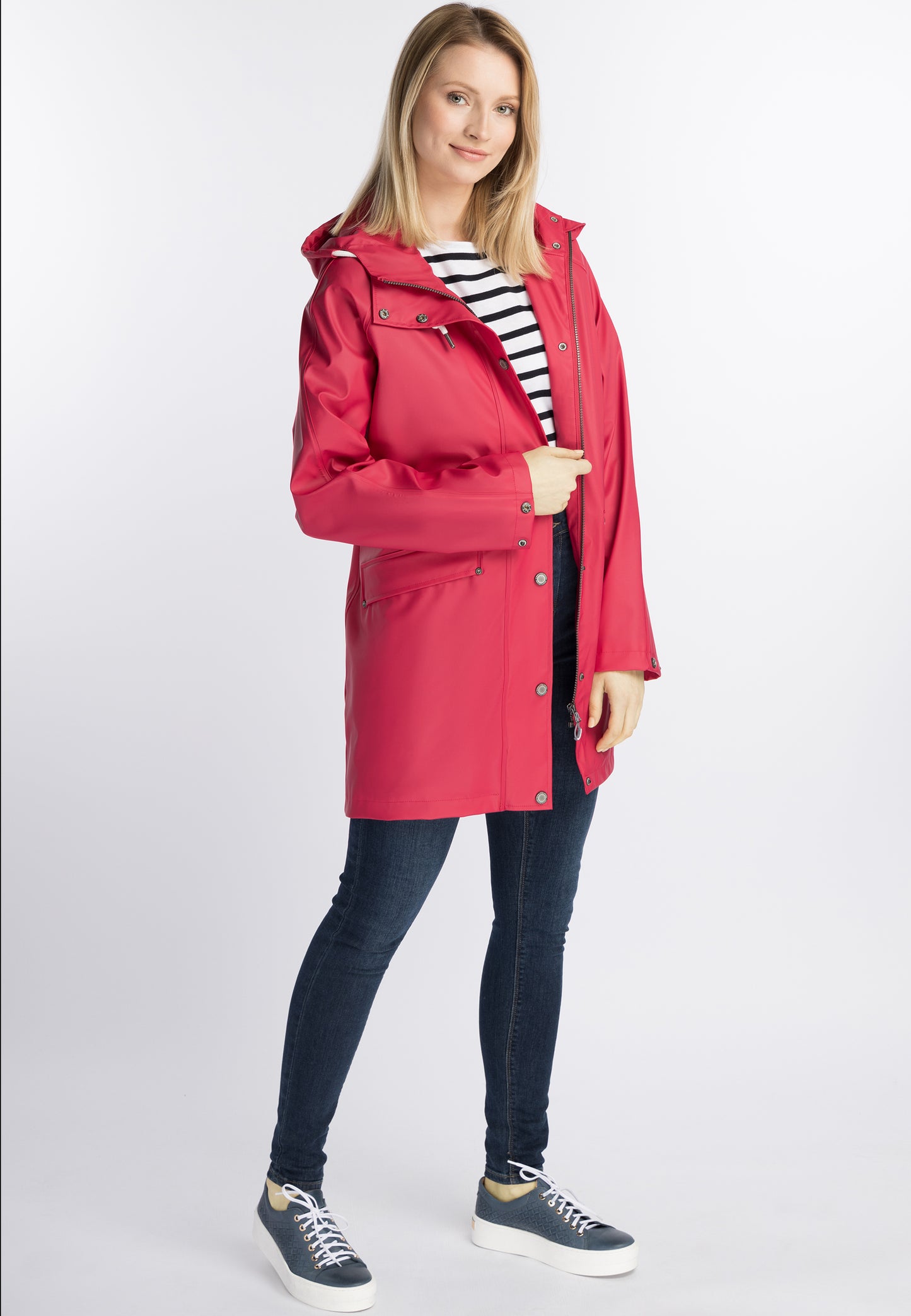Schmuddelwedda women's oversized rain coat