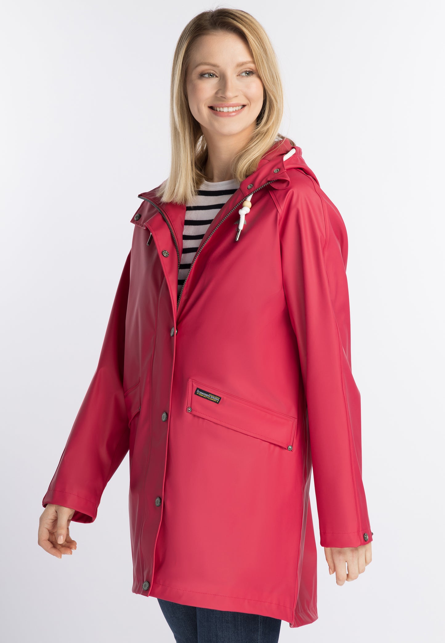 Schmuddelwedda women's oversized rain coat