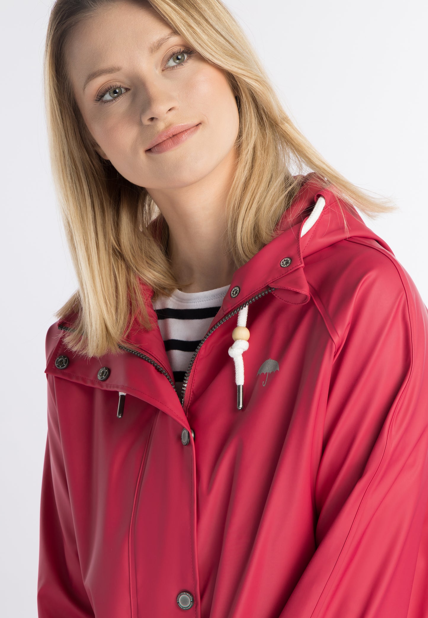 Schmuddelwedda women's oversized rain coat