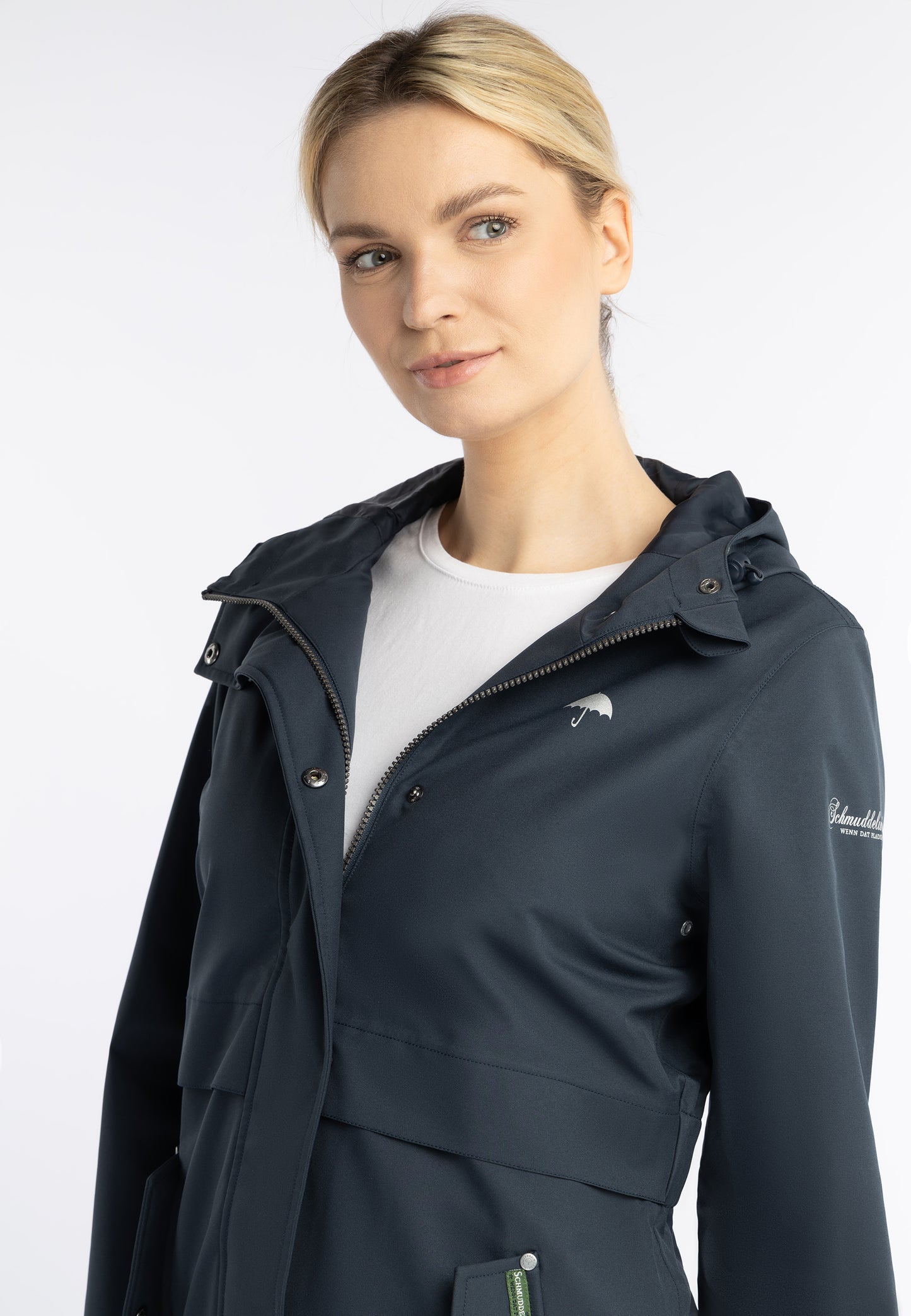 Schmuddelwedda women's rain parka