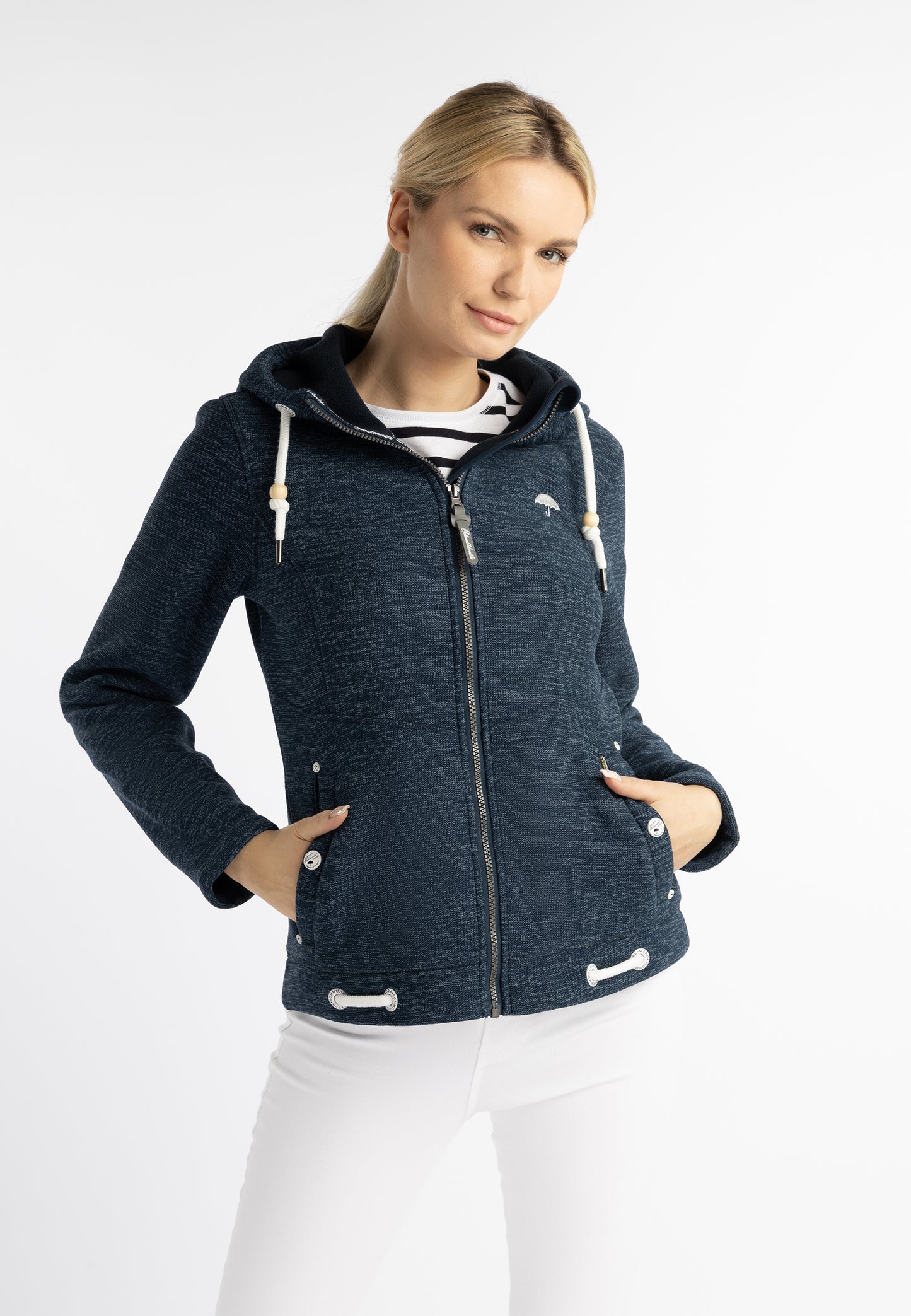 Schmuddelwedda women's knitted fleece jacket