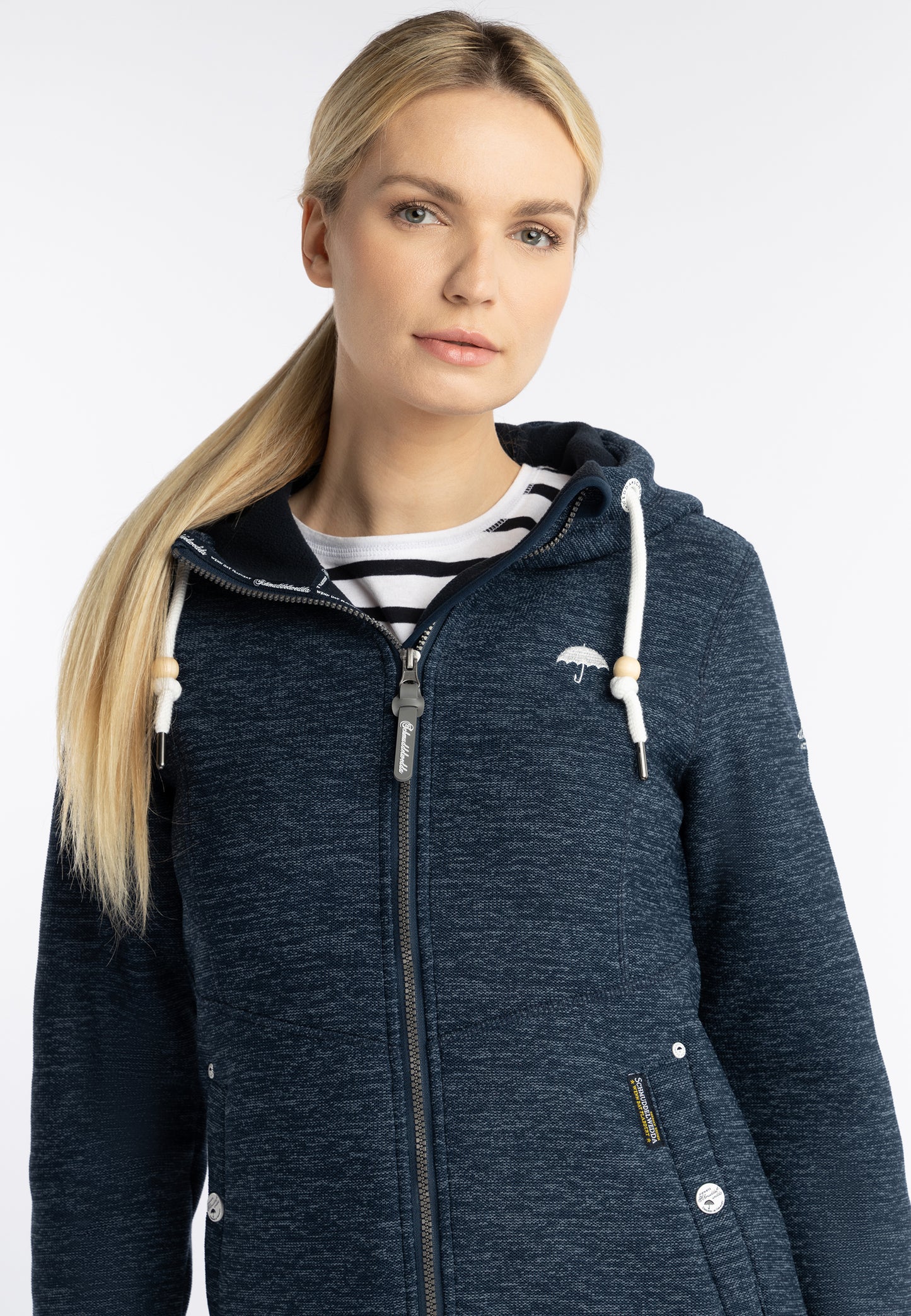 Schmuddelwedda women's knitted fleece jacket