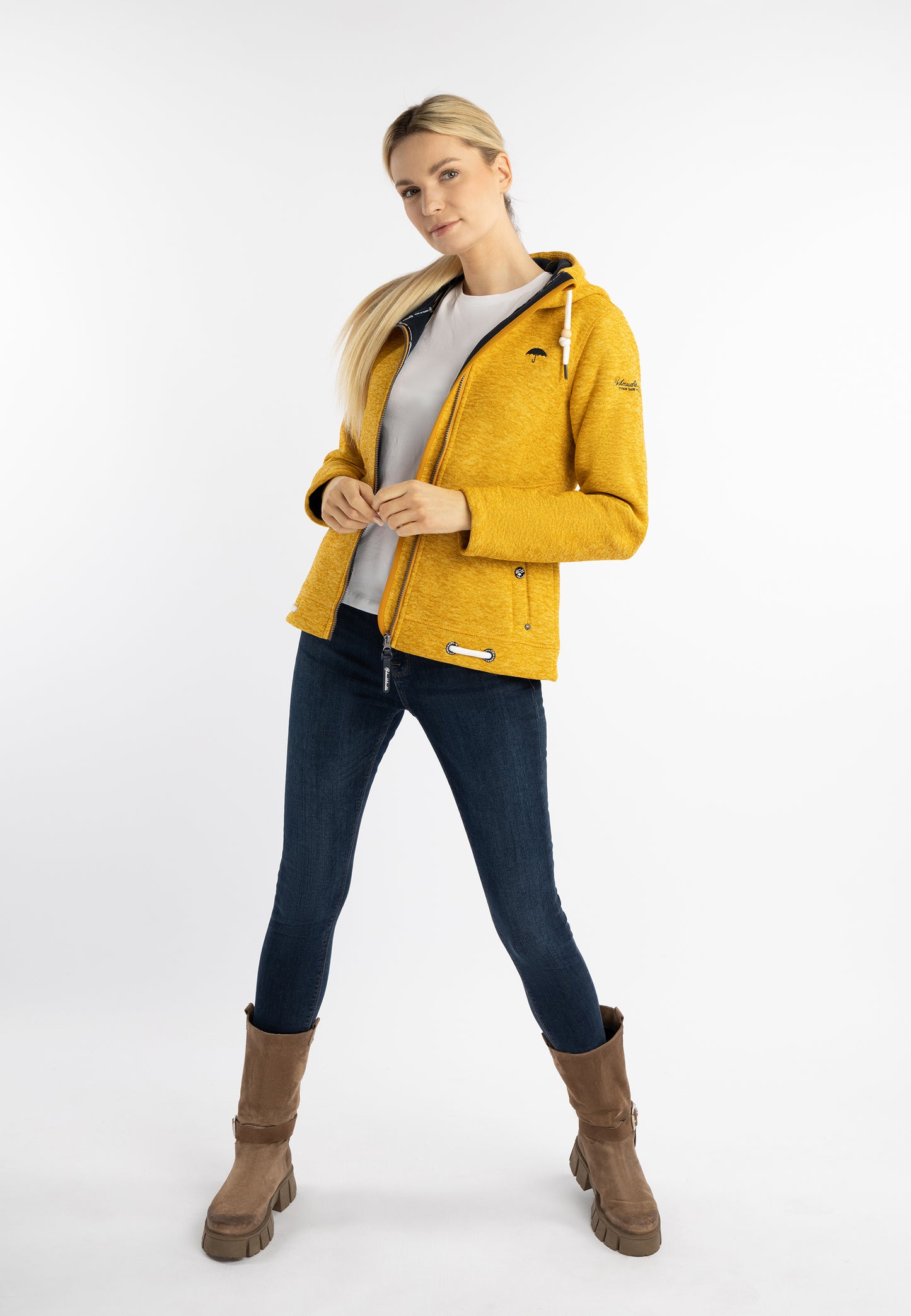 Schmuddelwedda women's knitted fleece jacket
