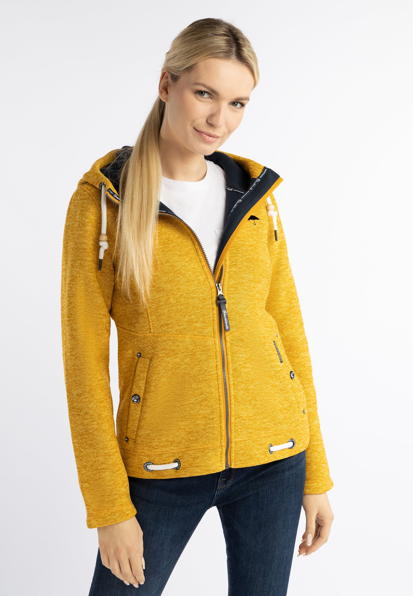 Schmuddelwedda women's knitted fleece jacket
