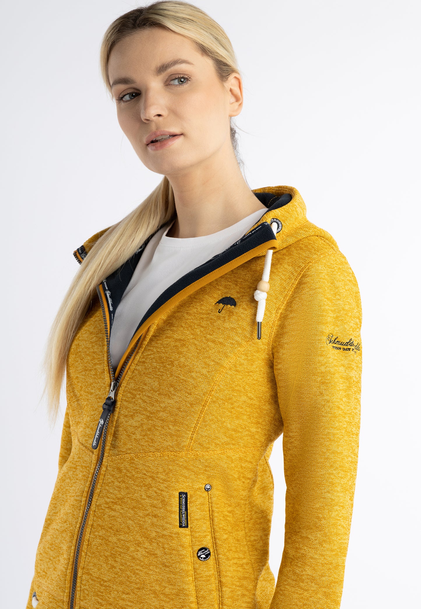 Schmuddelwedda women's knitted fleece jacket