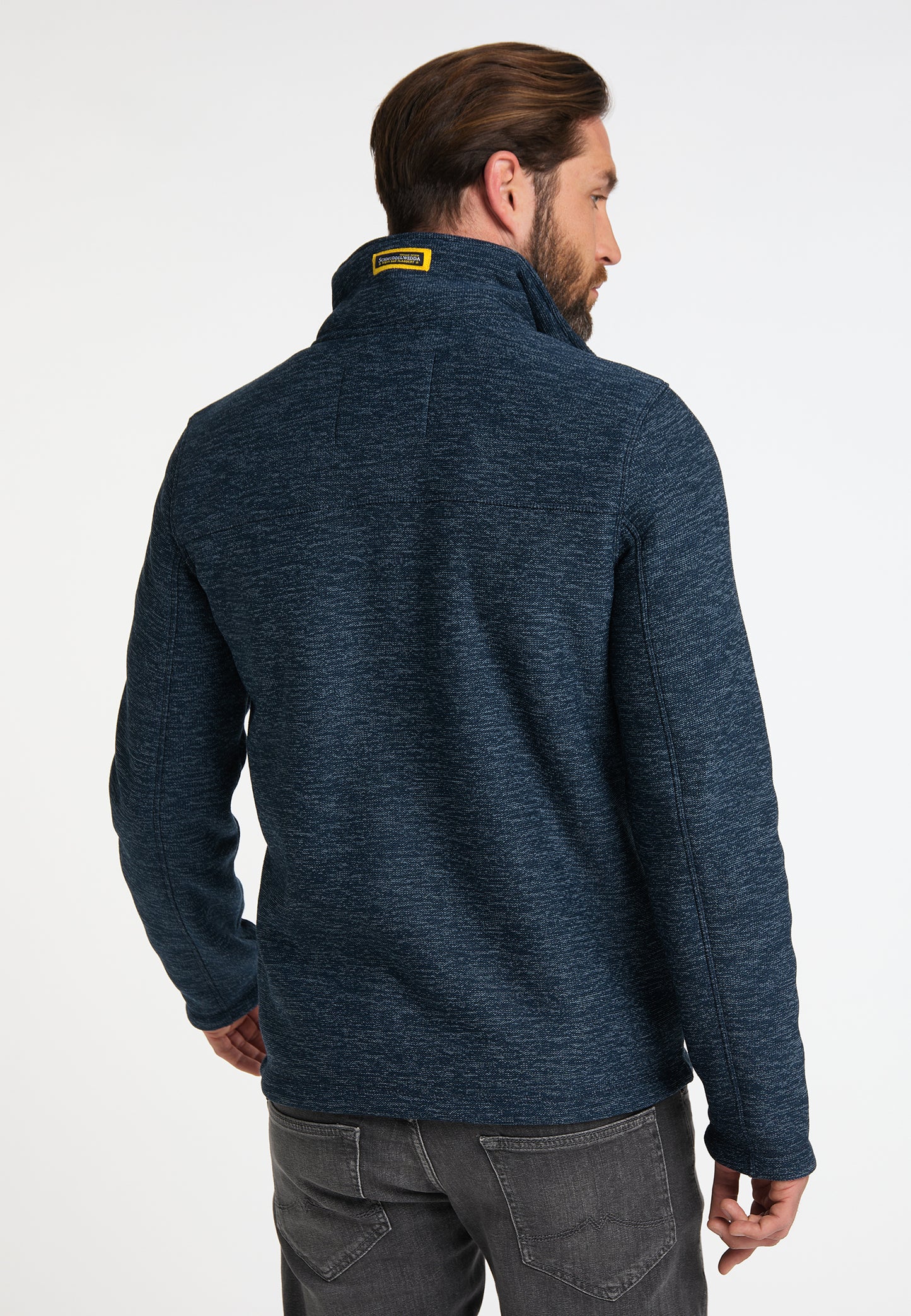 Schmuddelwedda men's knitted fleece jacket