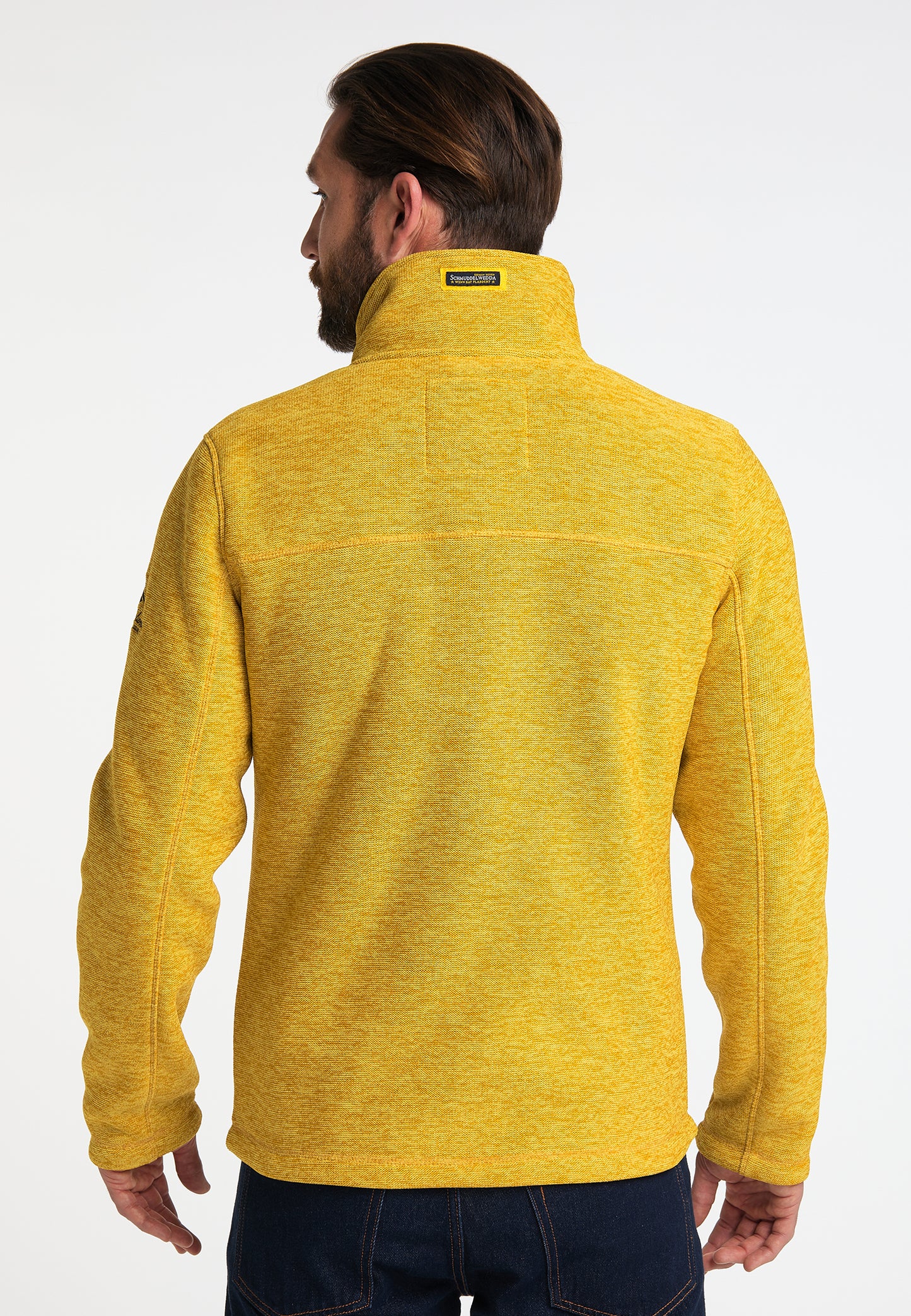 Schmuddelwedda men's knitted fleece jacket
