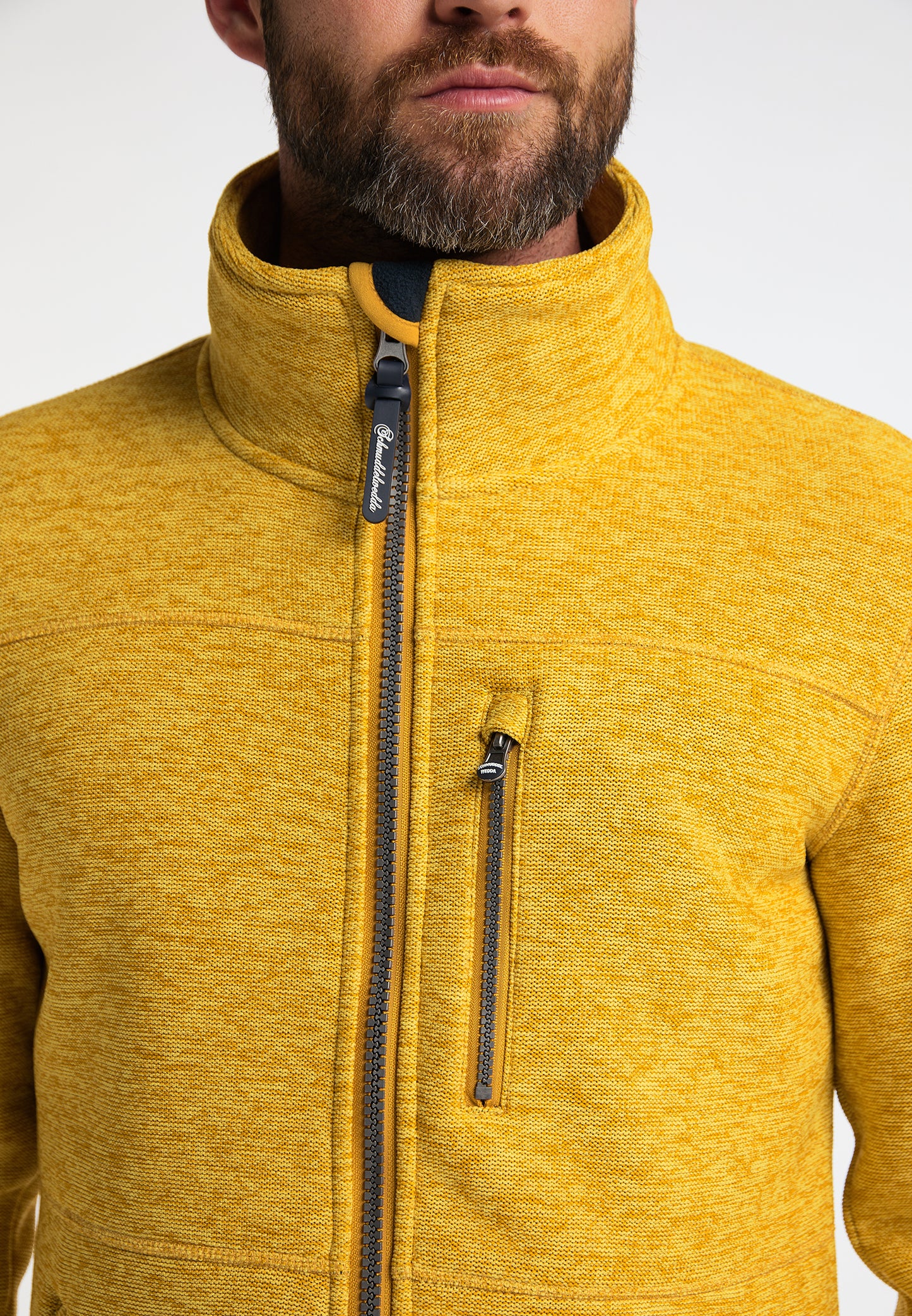 Schmuddelwedda men's knitted fleece jacket