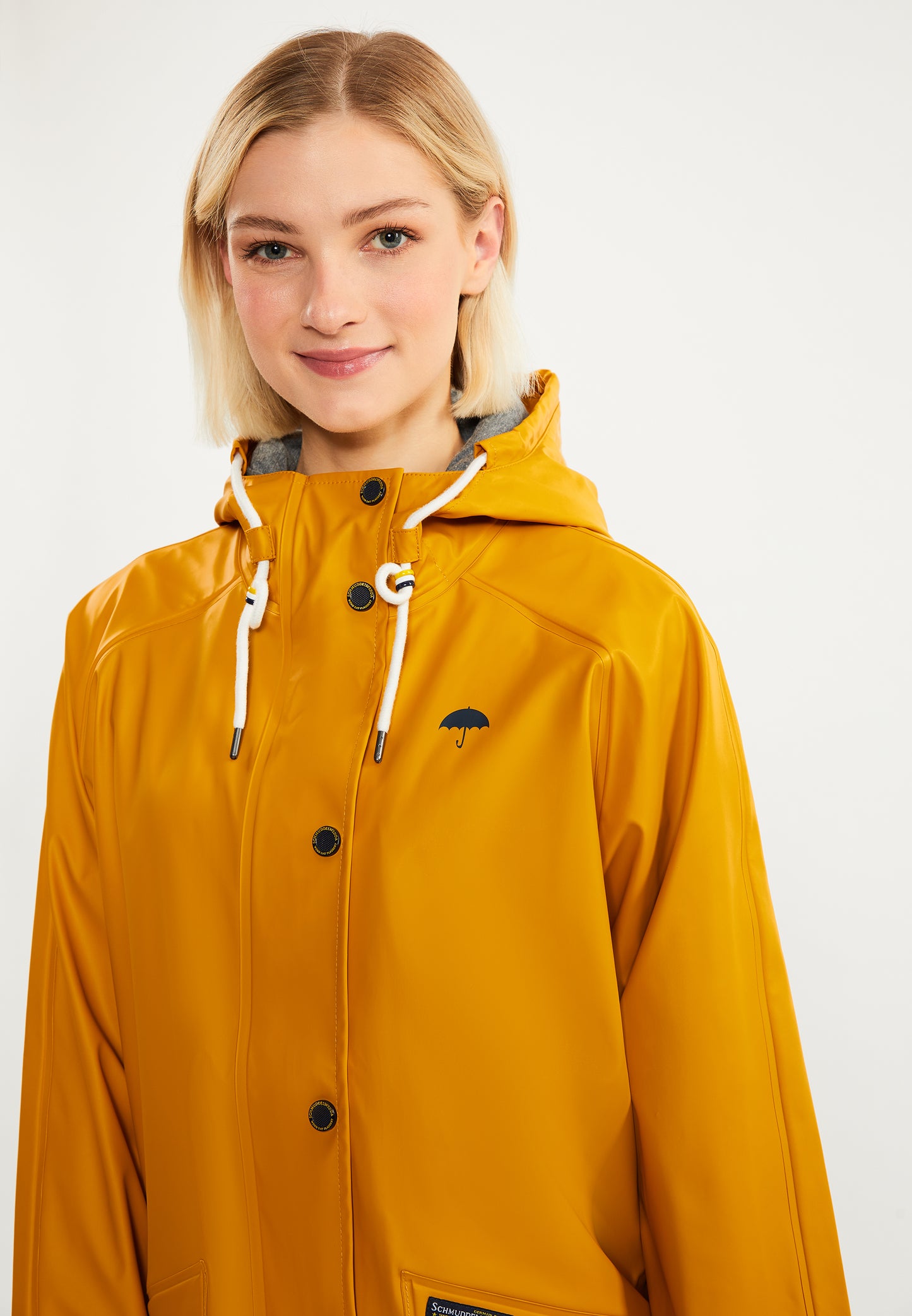 Schmuddelwedda women's oversized rain coat