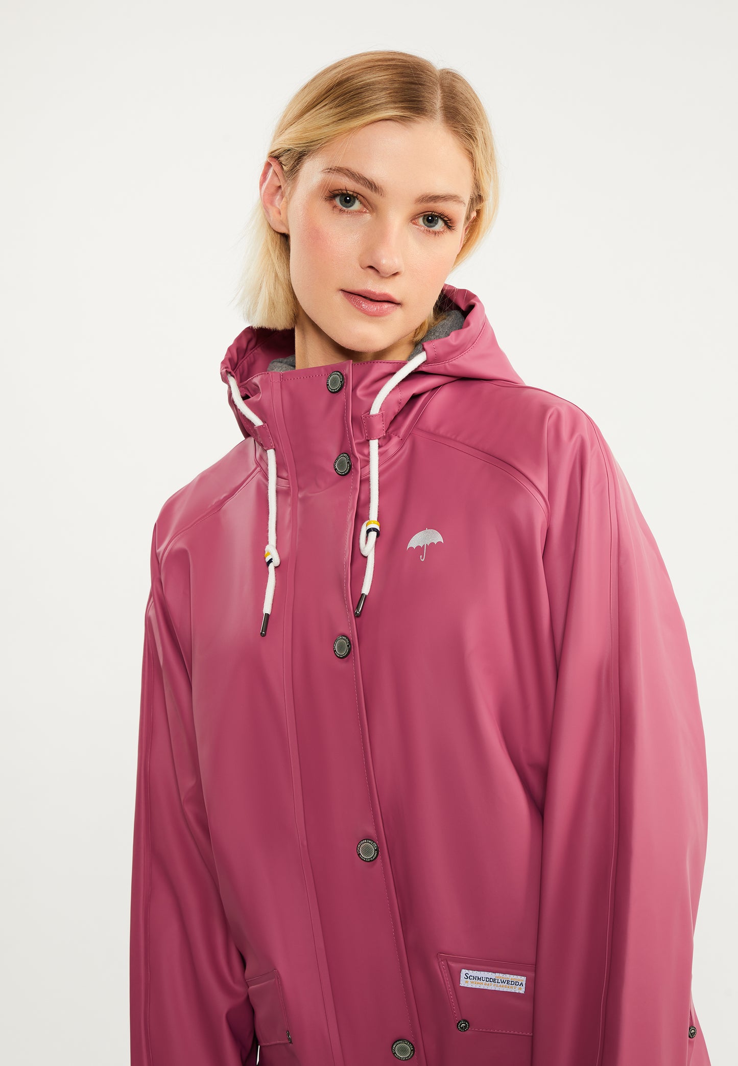 Schmuddelwedda women's oversized rain coat