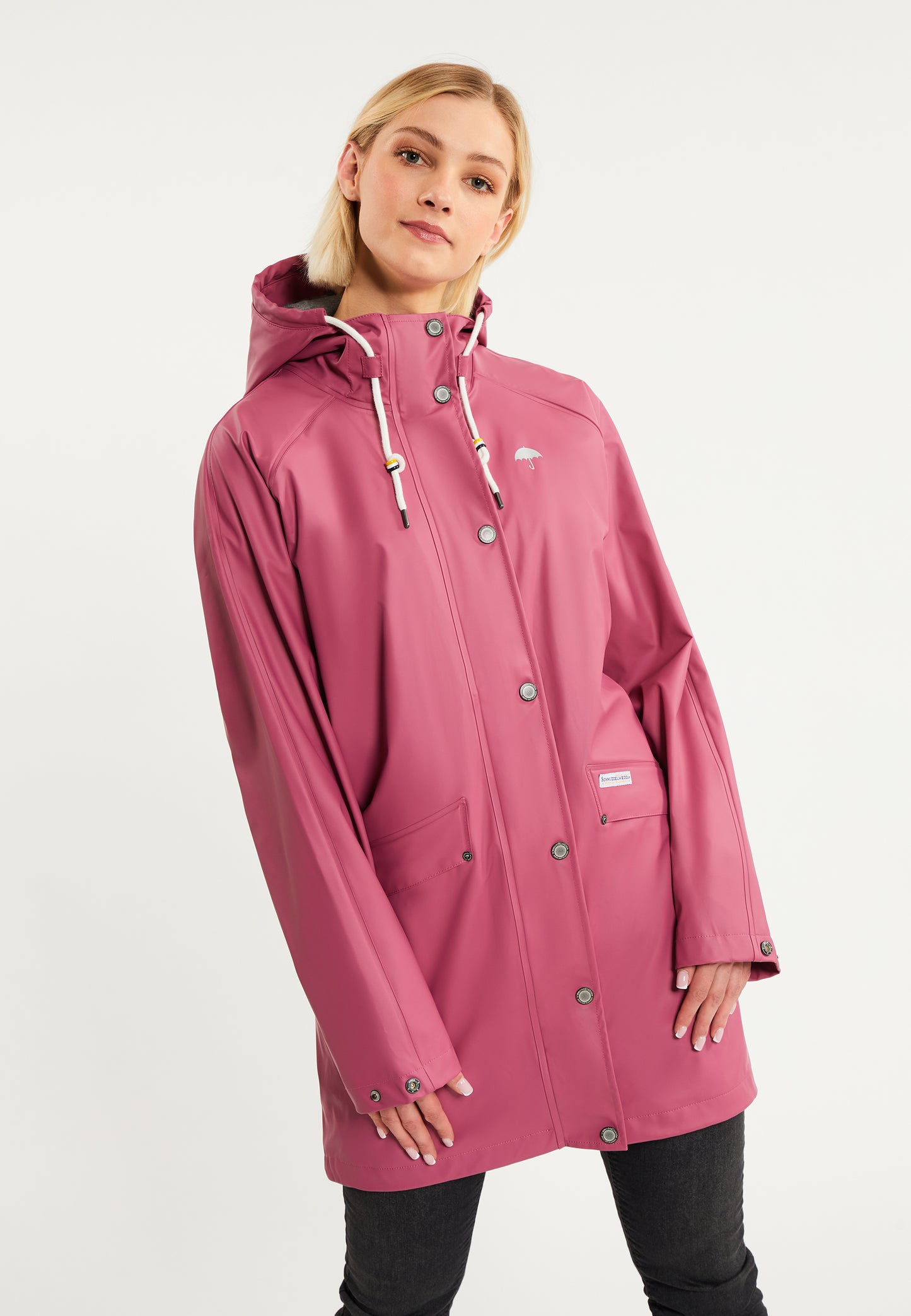 Schmuddelwedda women's oversized rain coat