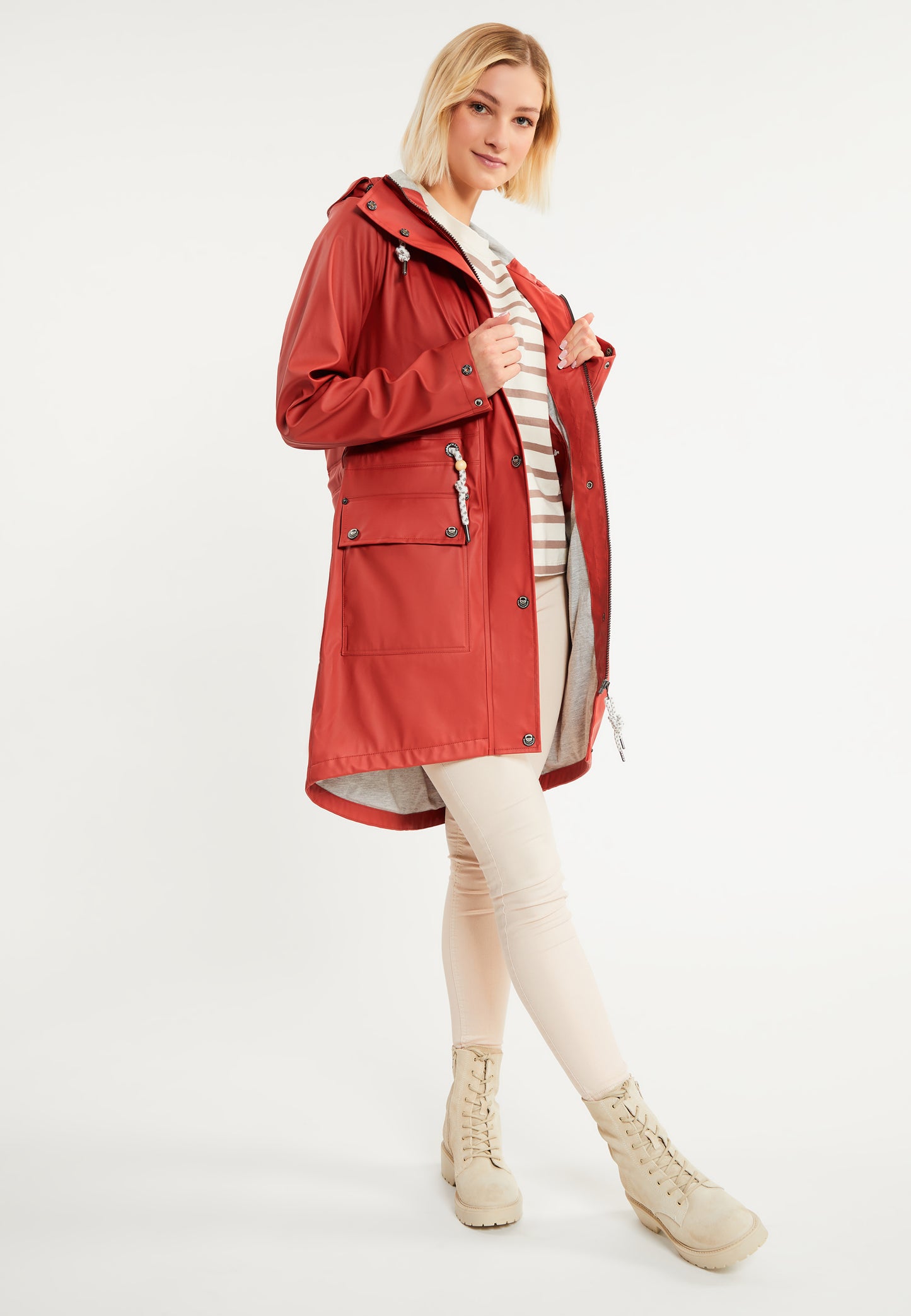 Schmuddelwedda women's rain coat