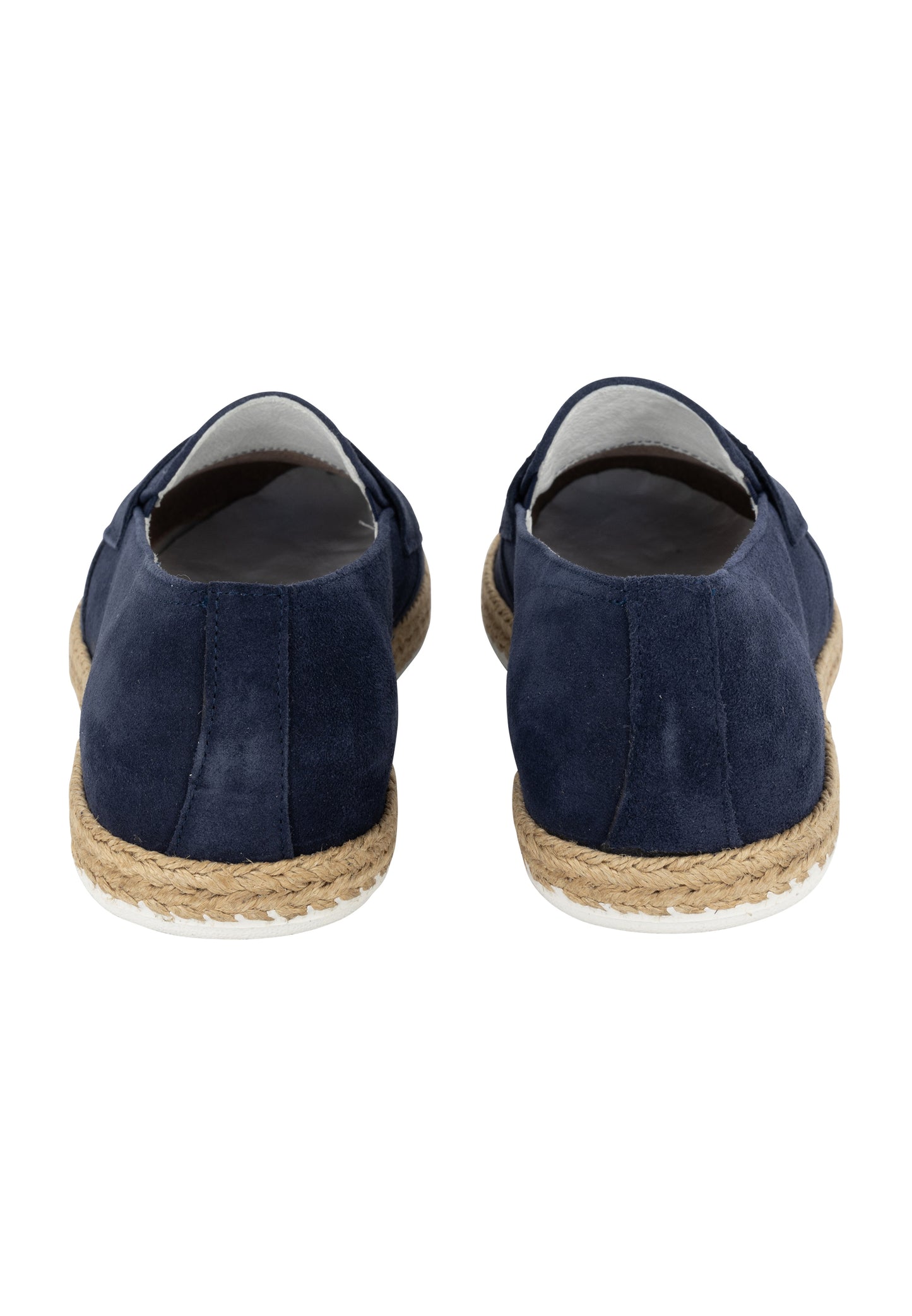 DreiMaster Maritim men's suede penny loafers