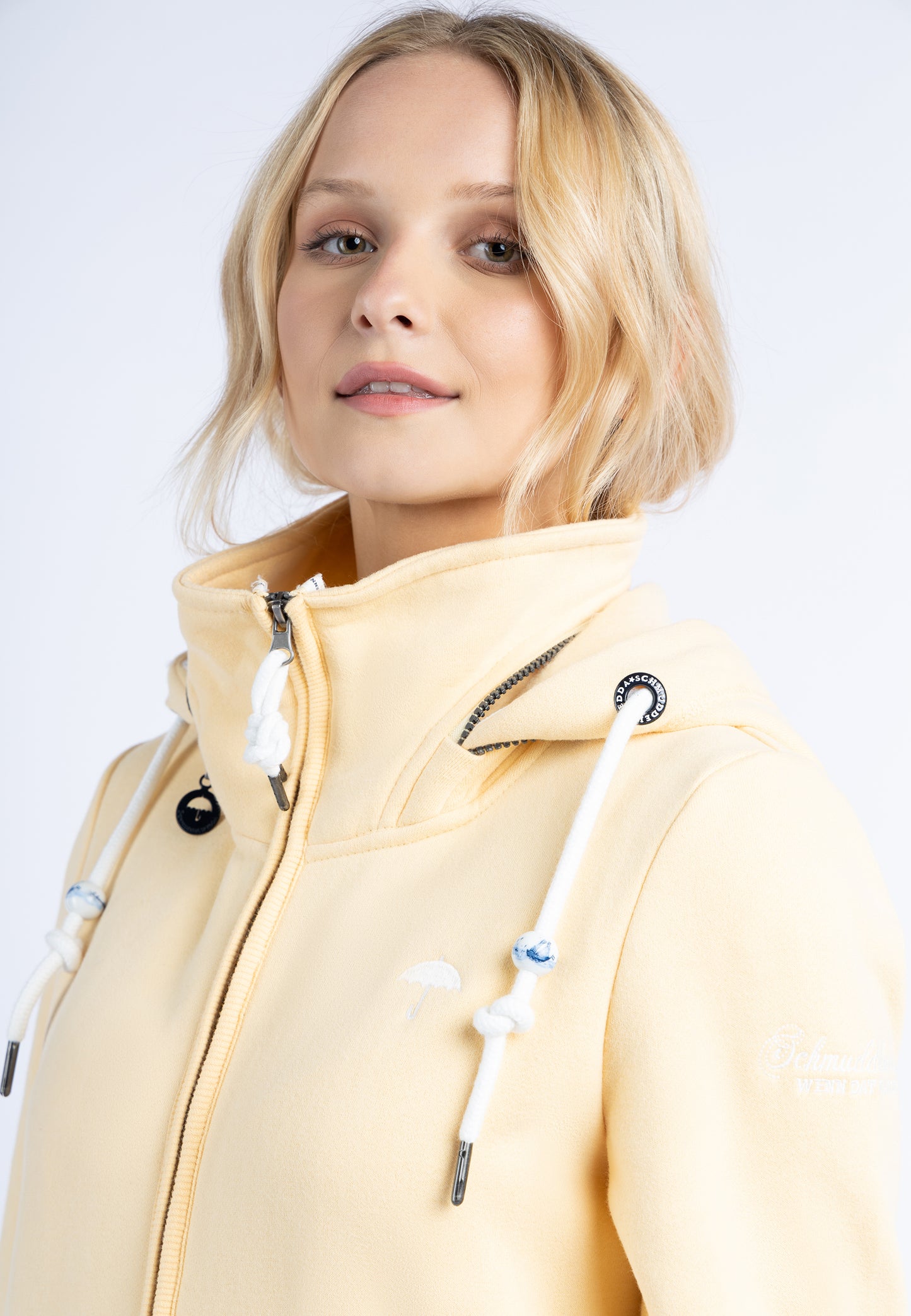 Schmuddelwedda women's long sweat jacket