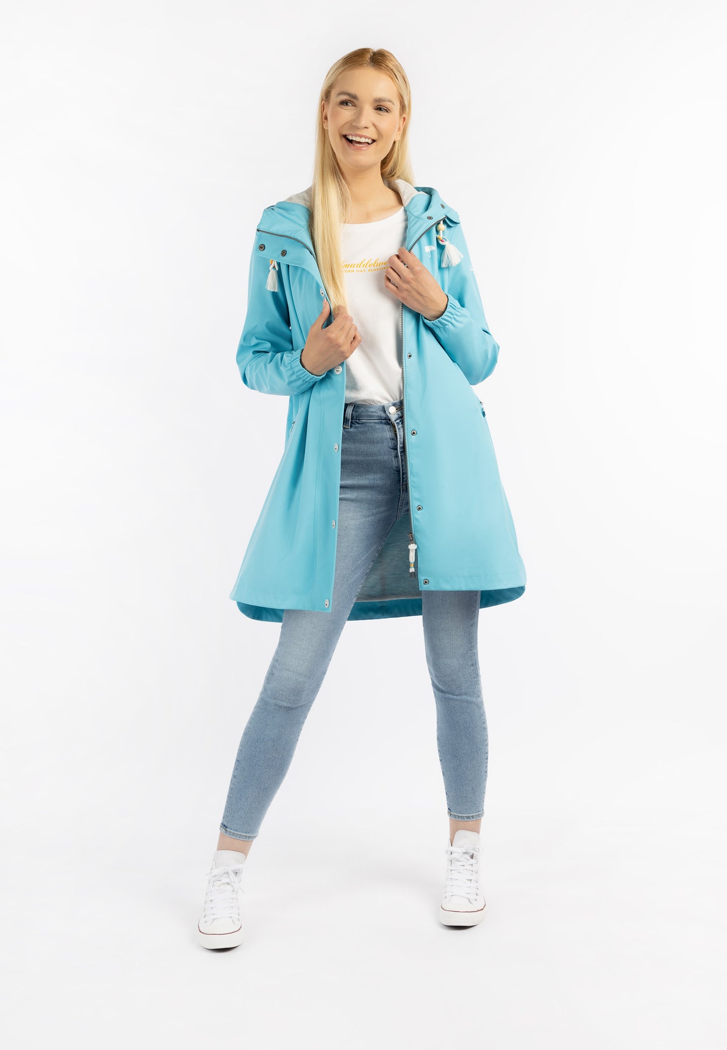 Schmuddelwedda women's rain coat