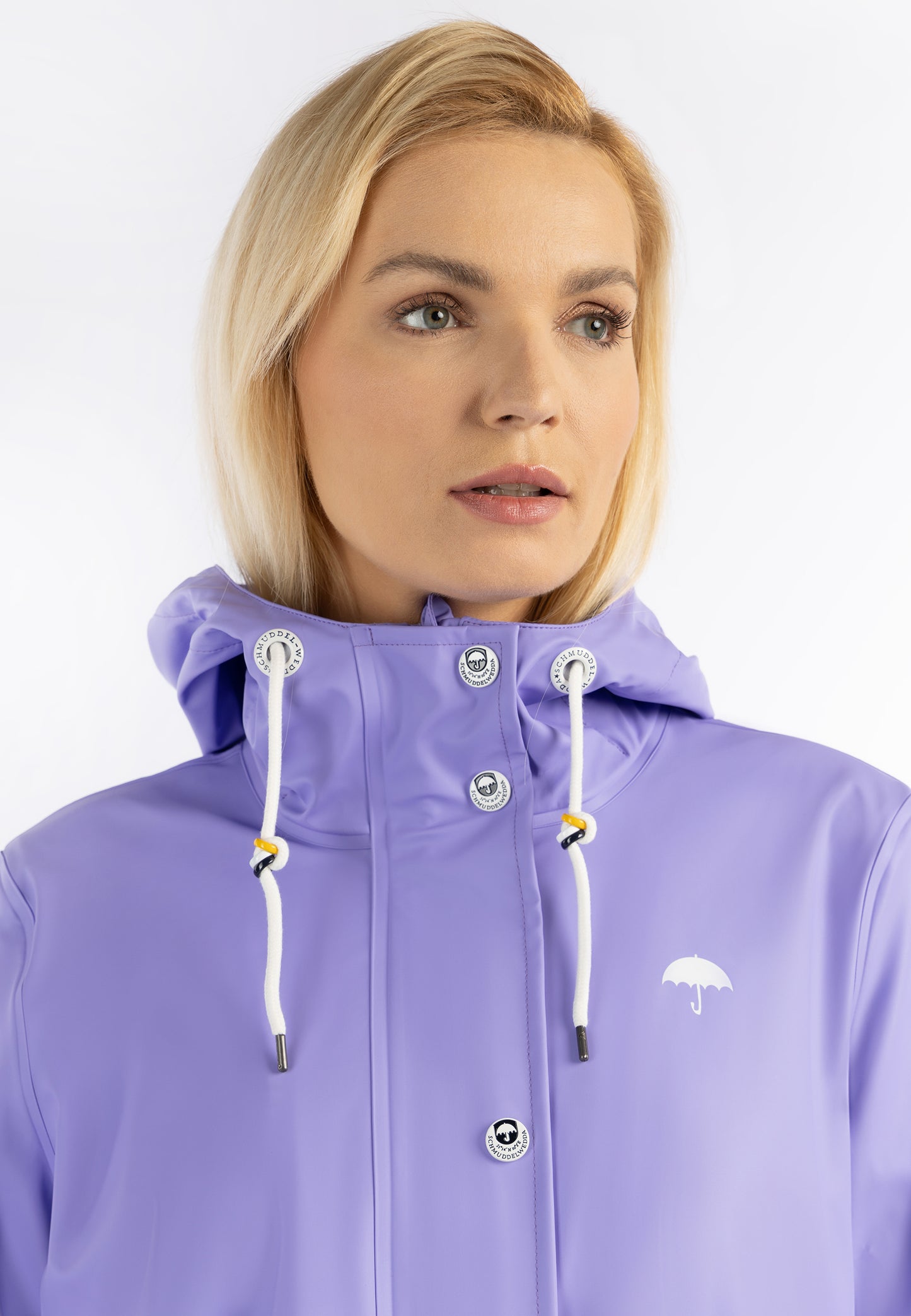 Schmuddelwedda women's rain coat