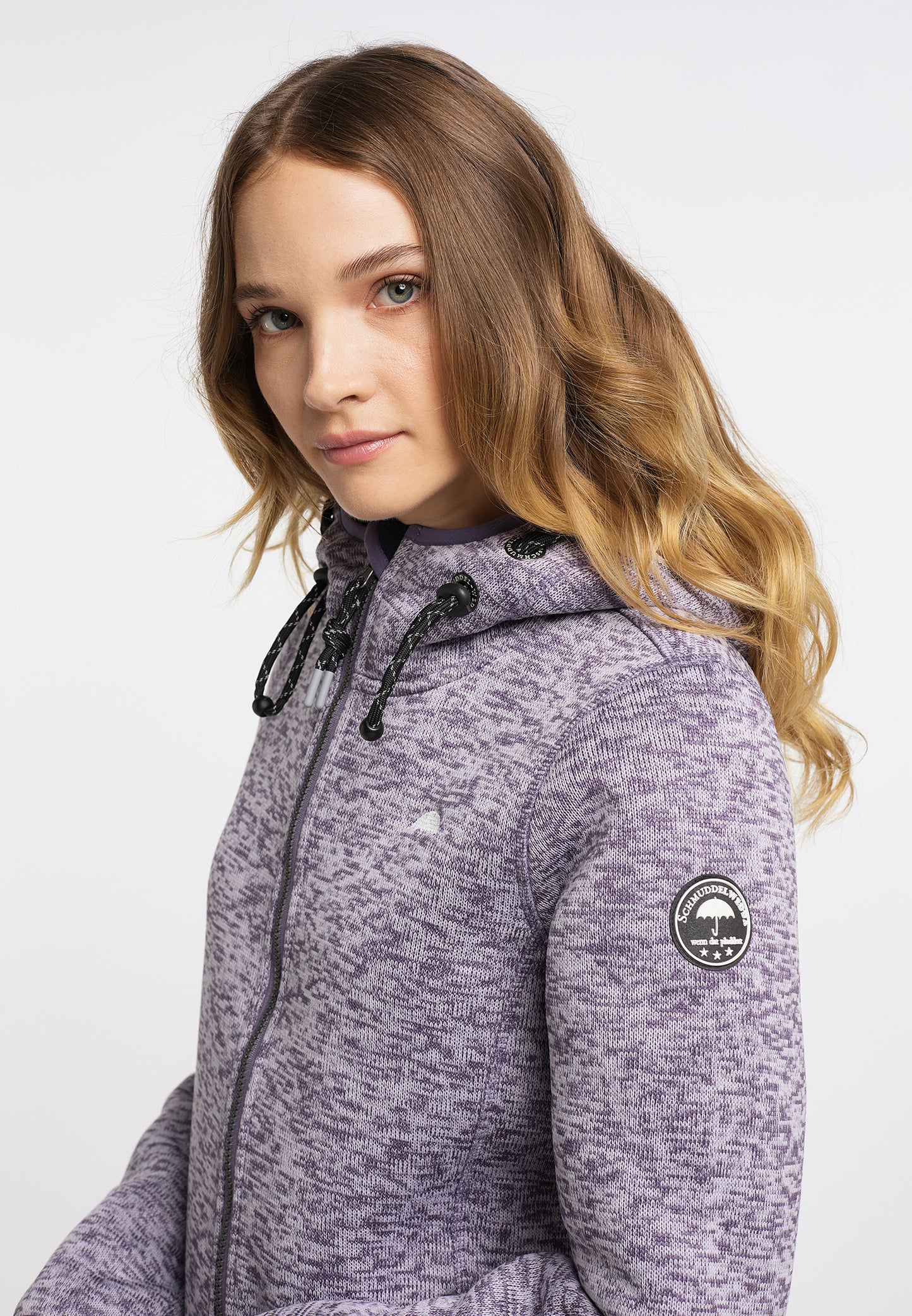 Schmuddelwedda women's knitted fleece jacket