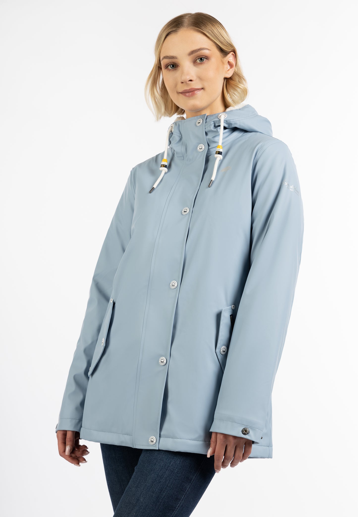 Schmuddelwedda women's rain jacket with teddy lining