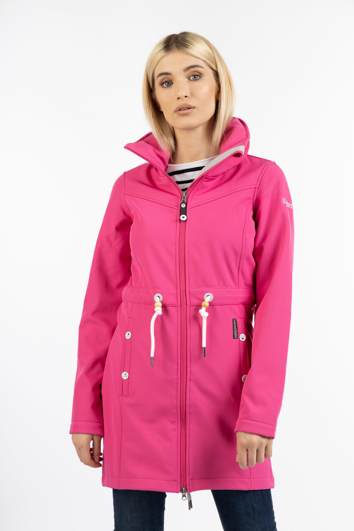 Schmuddelwedda women's softshell coat with magic print