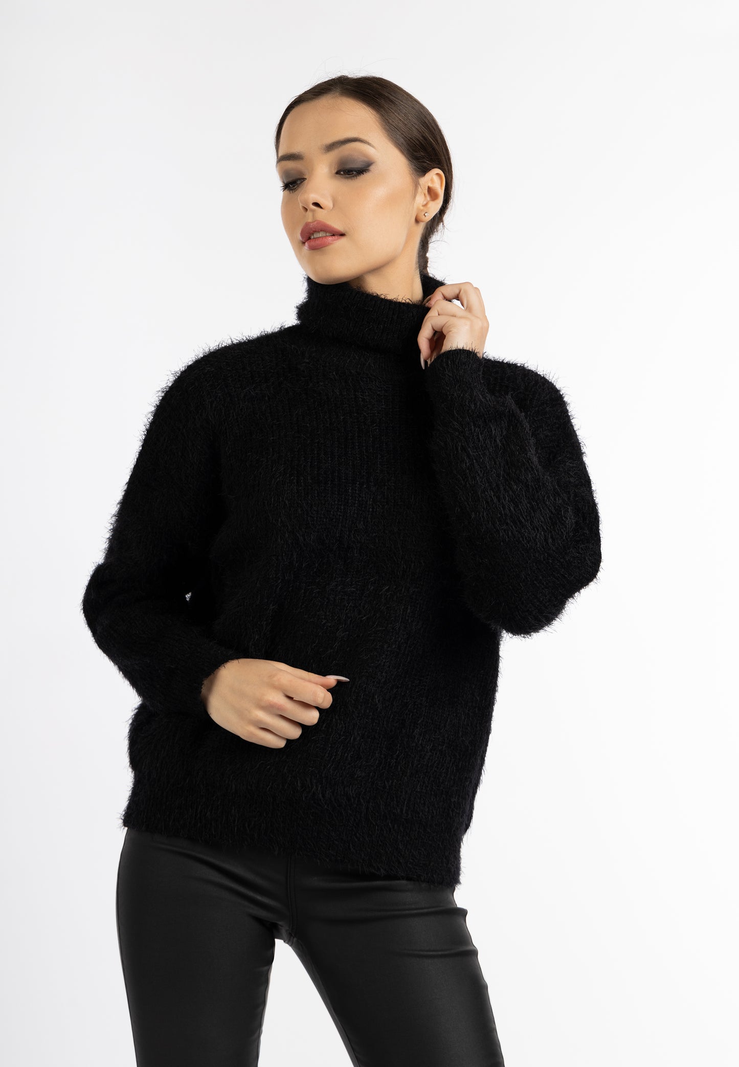 faina women's turtleneck sweater