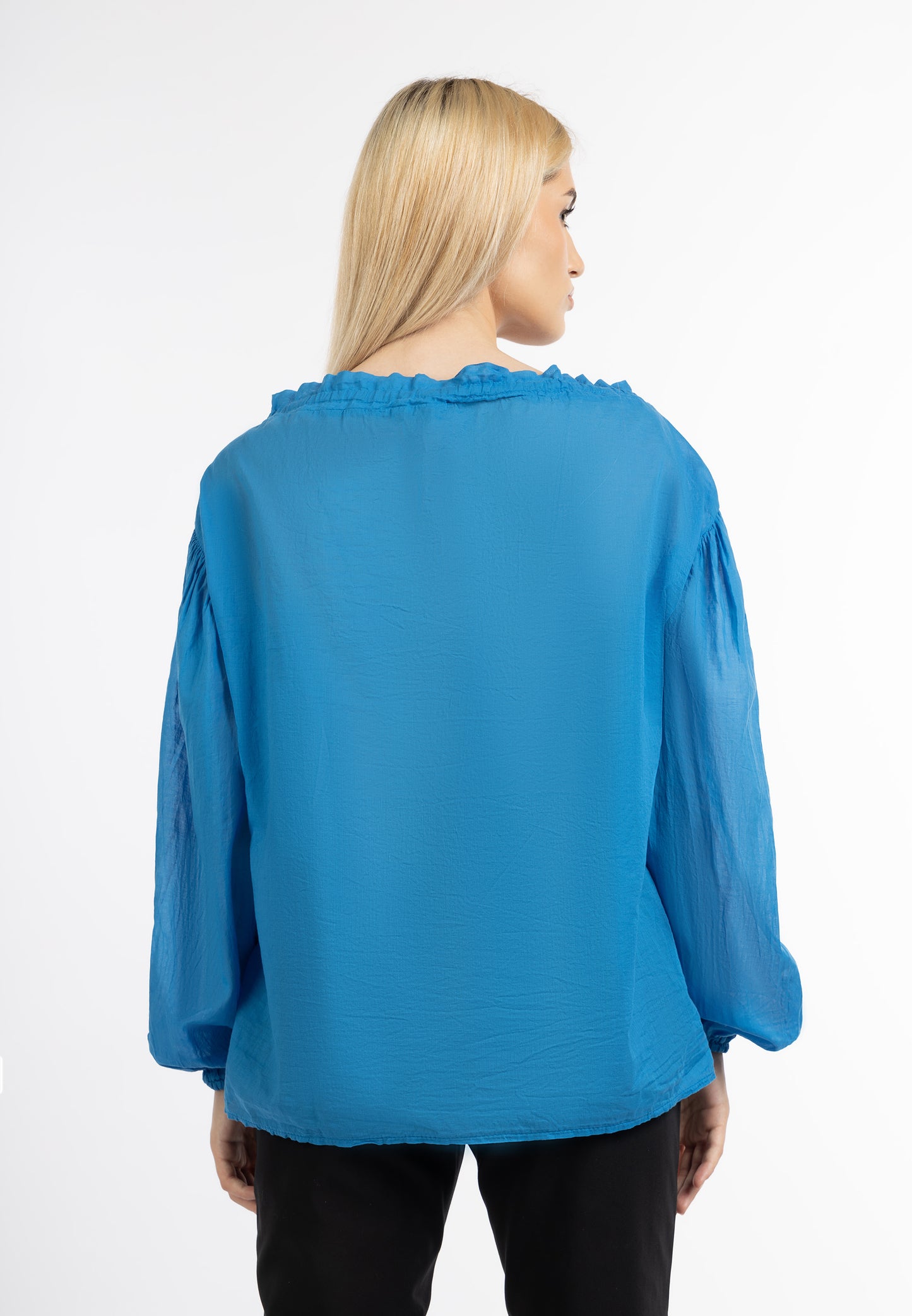 DreiMaster Klassik women's cotton blouse