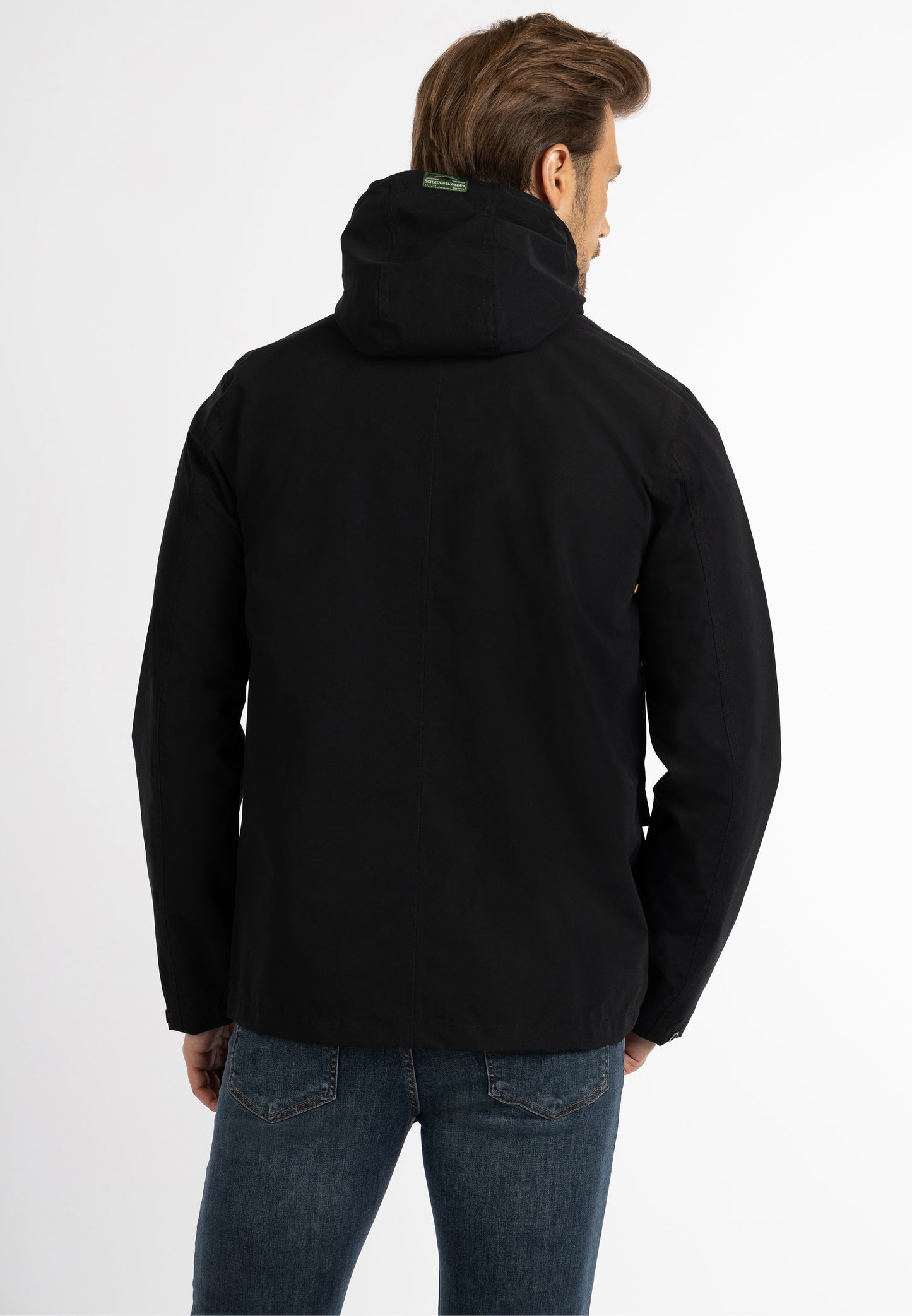 Schmuddelwedda men's rain jacket recycled material