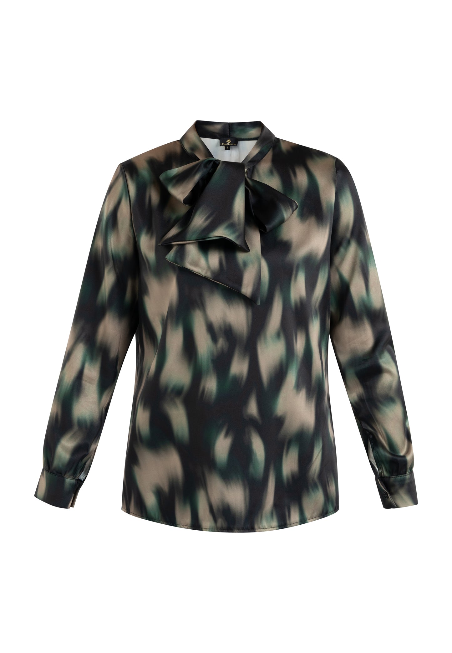 DreiMaster Klassik women's tie neck blouse