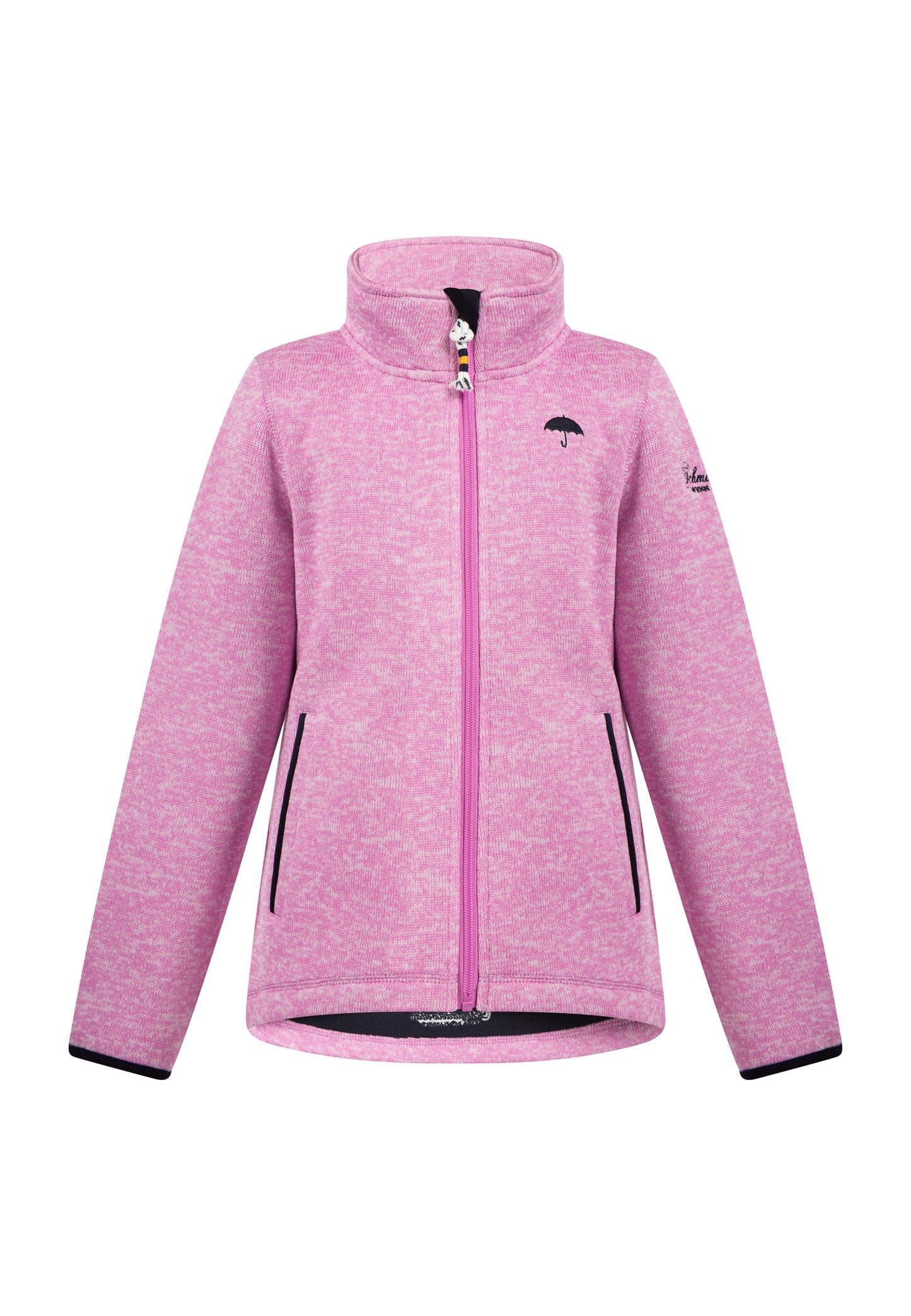 Schmuddelwedda girl's knitted fleece jacket