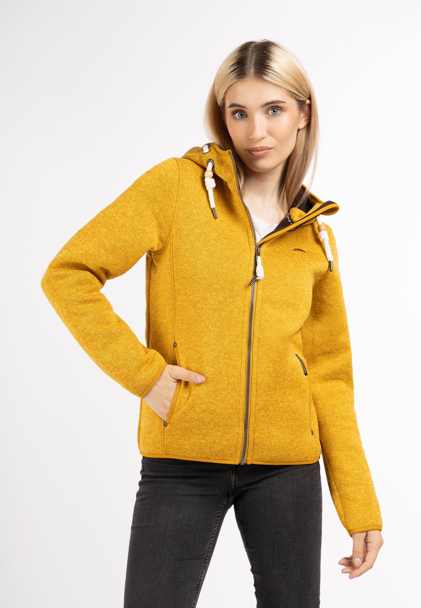 Schmuddelwedda women's knitted fleece jacket
