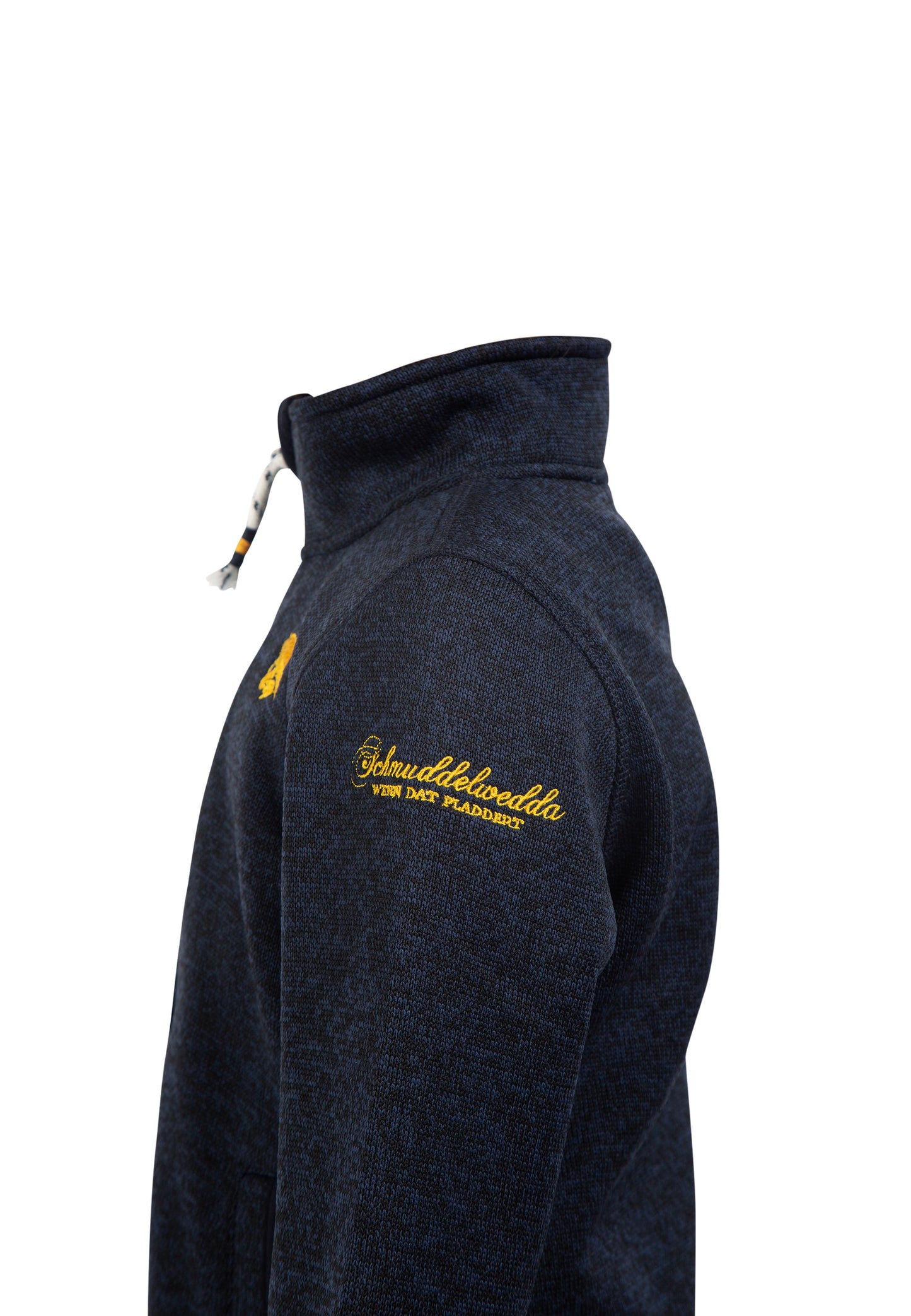 Schmuddelwedda girl's knitted fleece jacket
