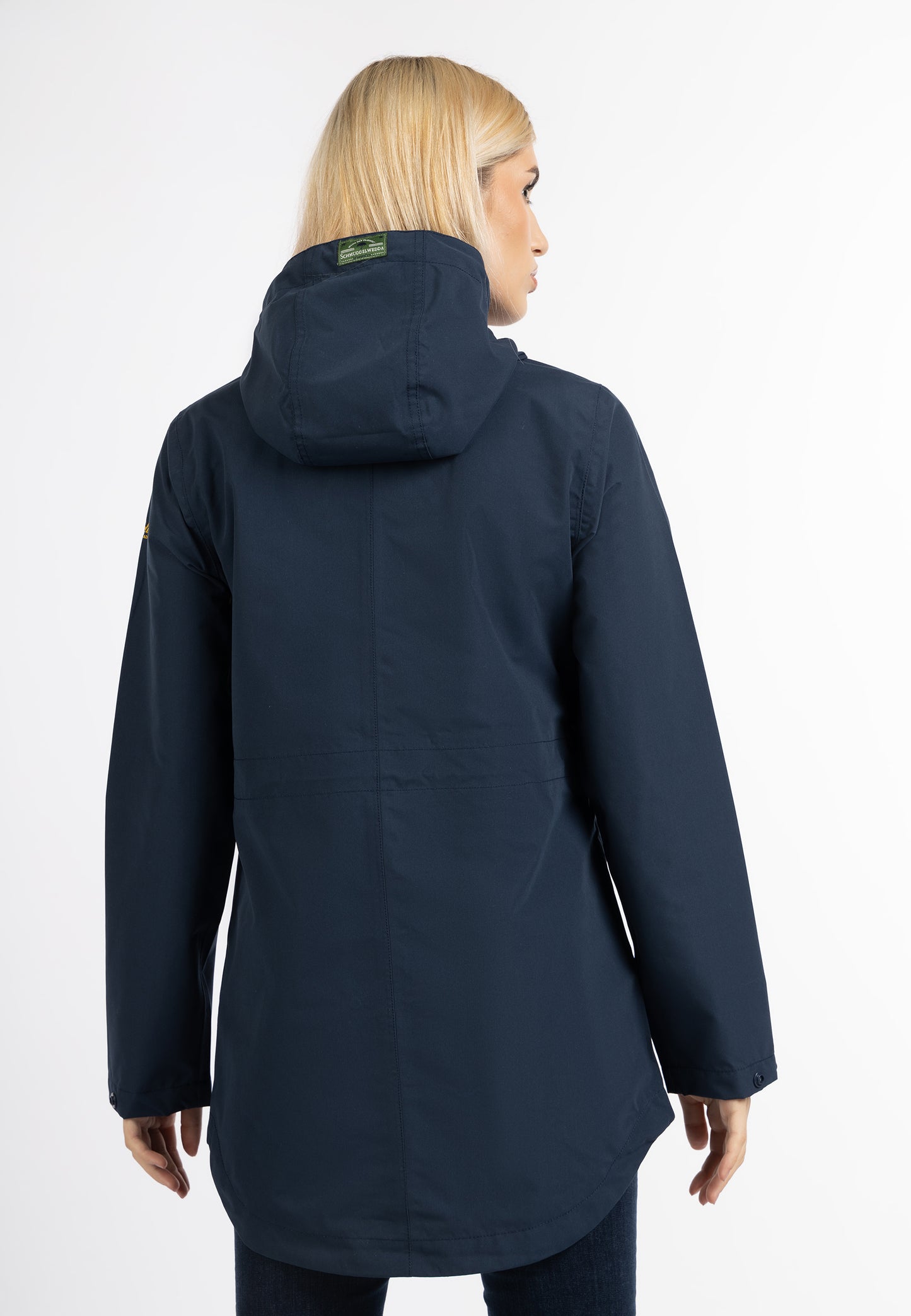 Schmuddelwedda women's rain jacket recycled material
