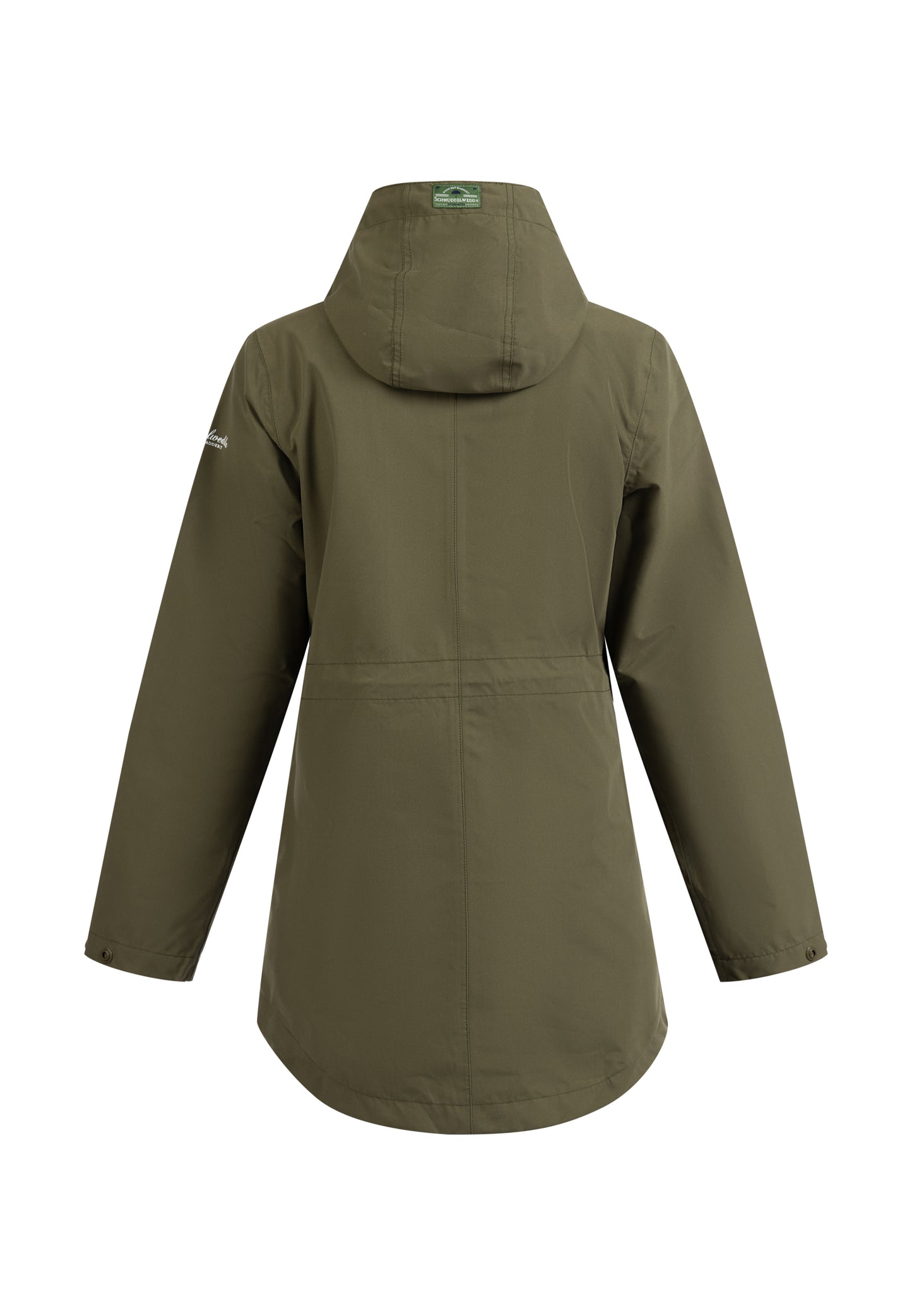 Schmuddelwedda women's rain jacket recycled material