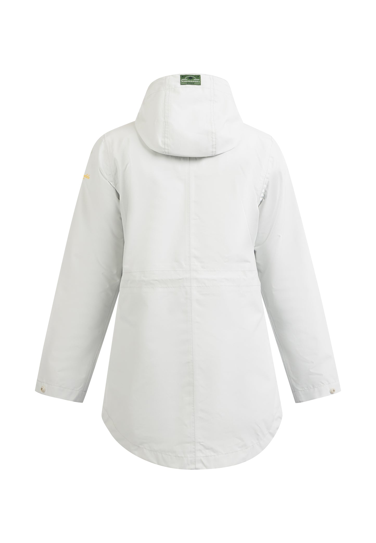 Schmuddelwedda women's rain jacket recycled material