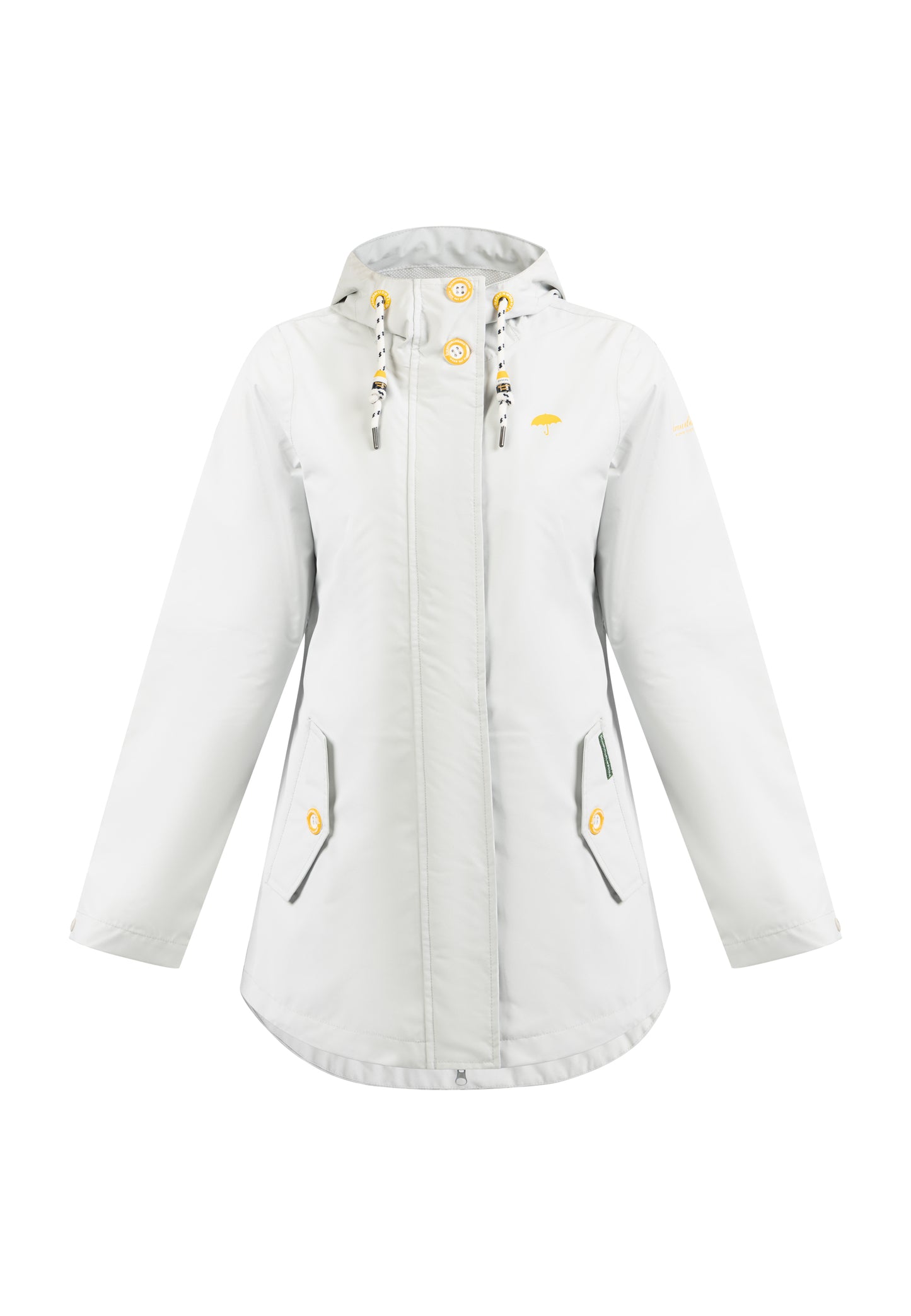 Schmuddelwedda women's rain jacket recycled material