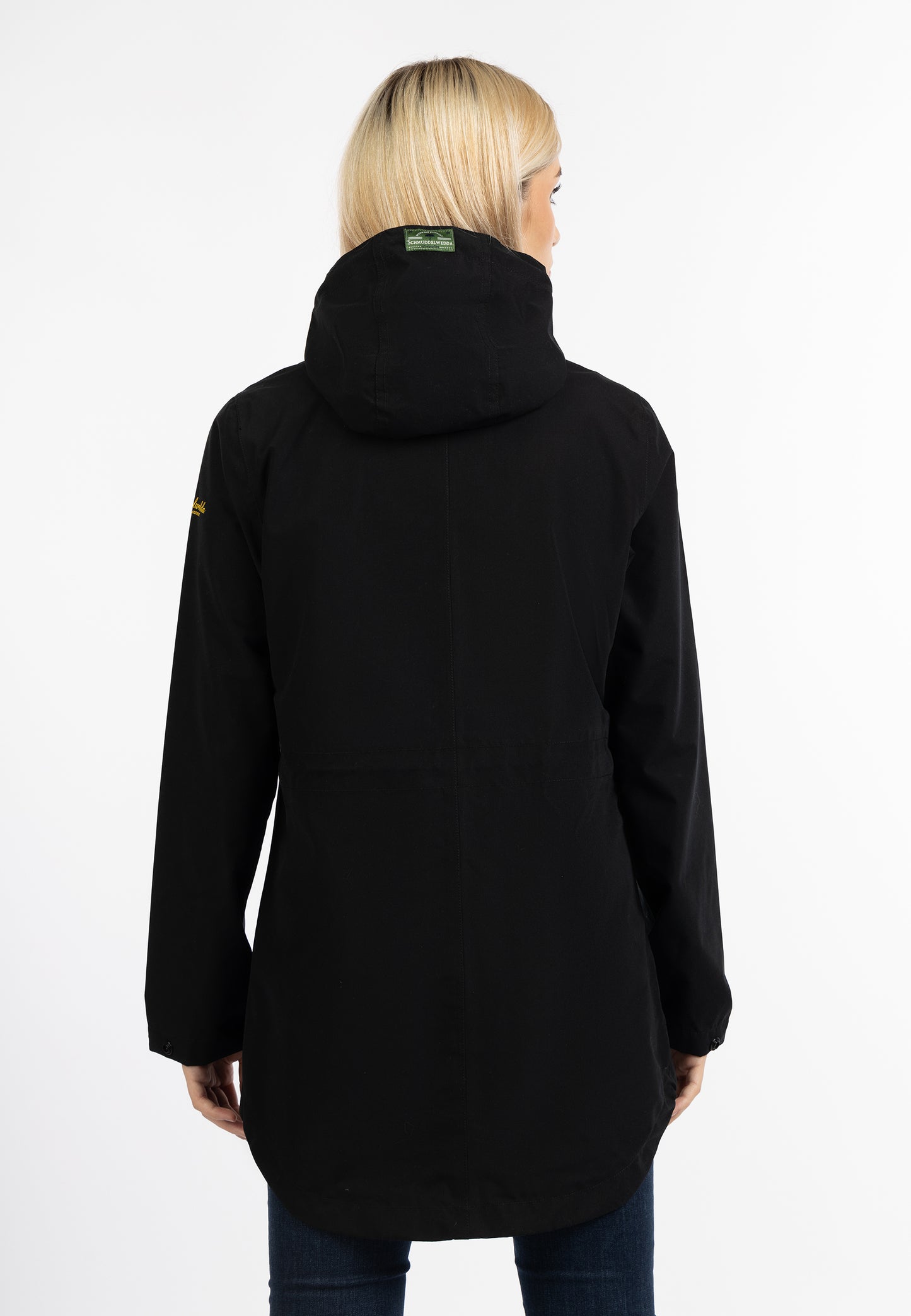 Schmuddelwedda women's rain jacket recycled material